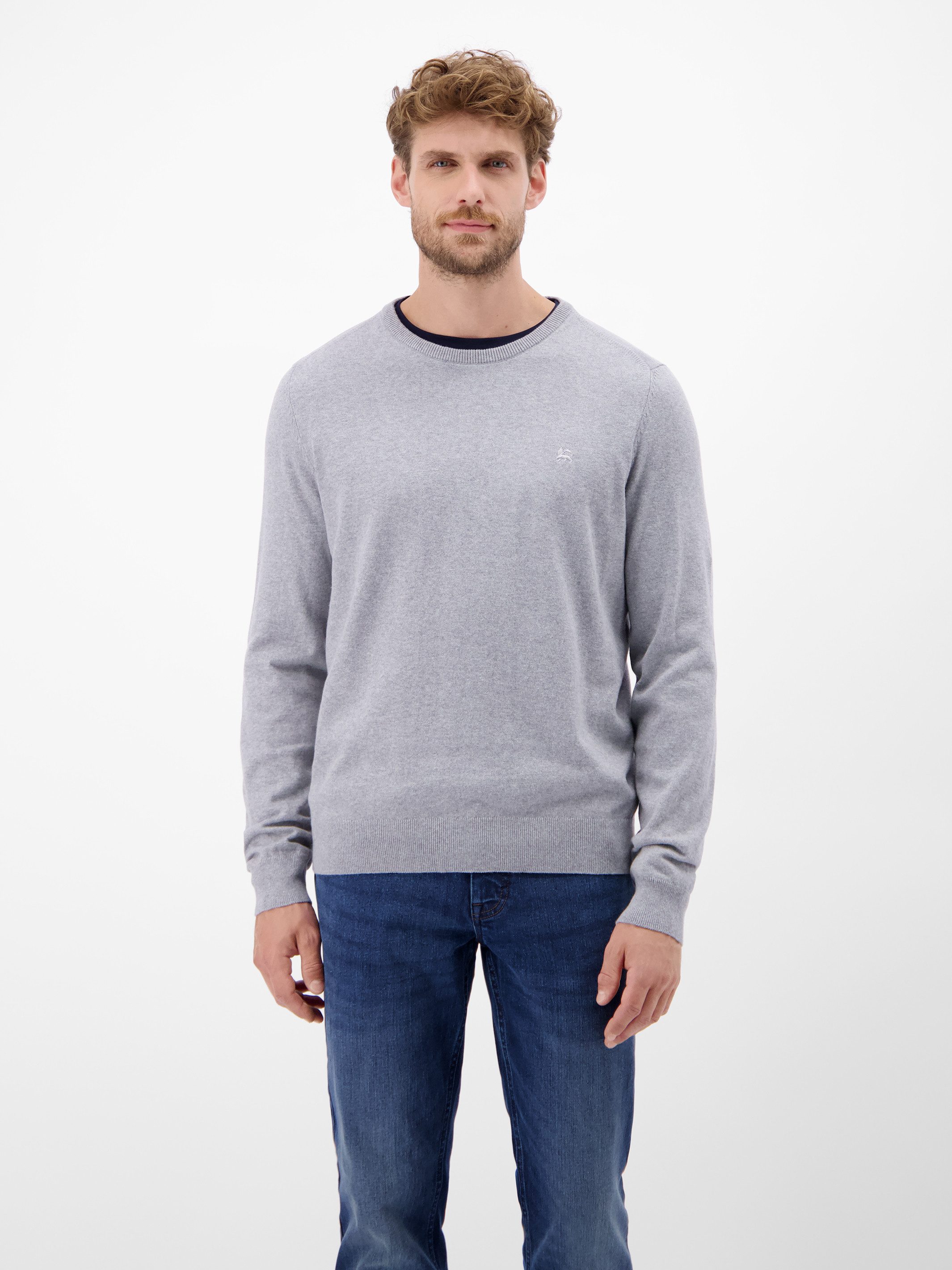 Strickpullover Herren Basic Strickpullover