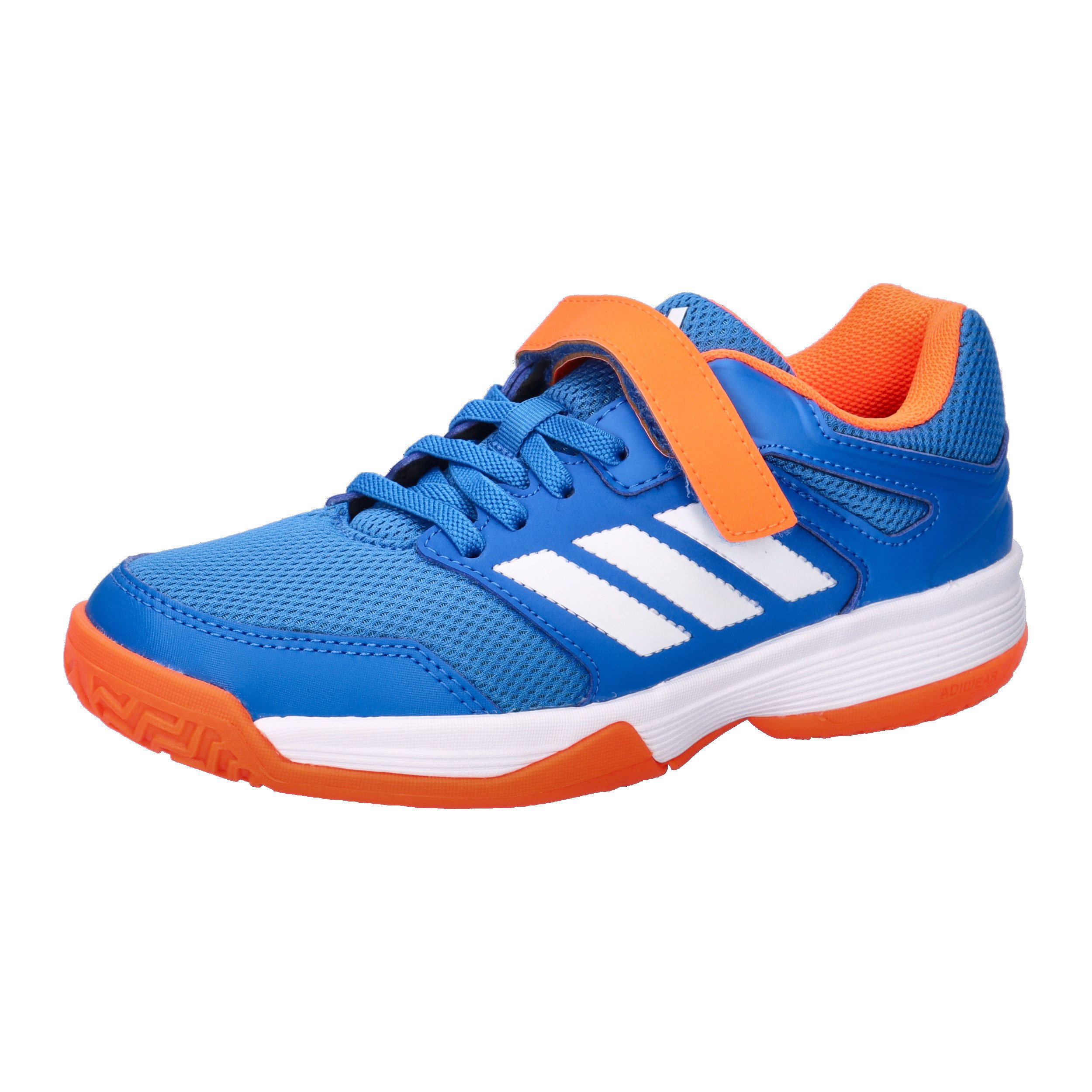 adidas Kinder Hallenschuhe Speedcourt K Klett Hallenschuh