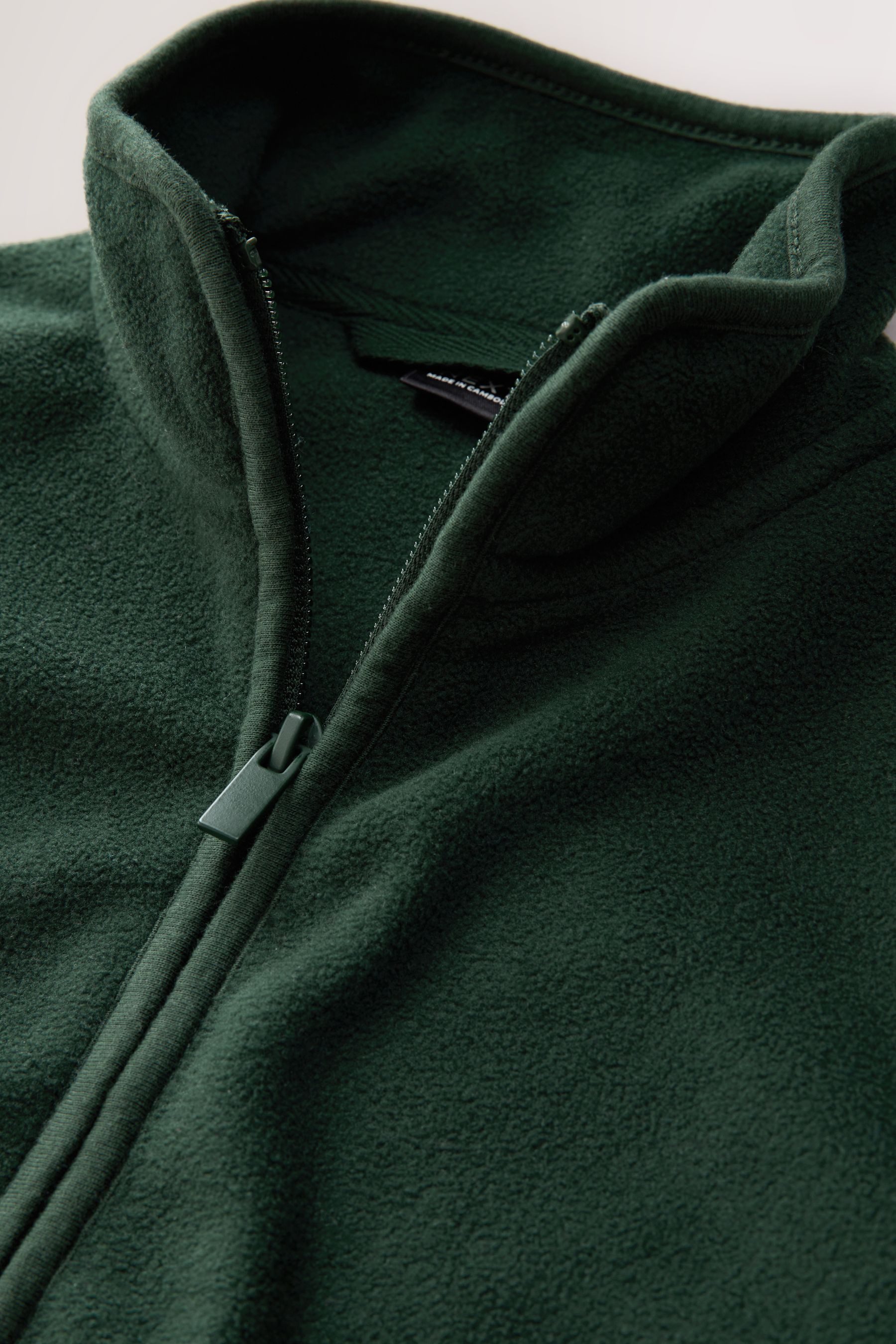 Next Fleecejacke Fleecejacke mit Reißverschluss und Taschen (1-St)