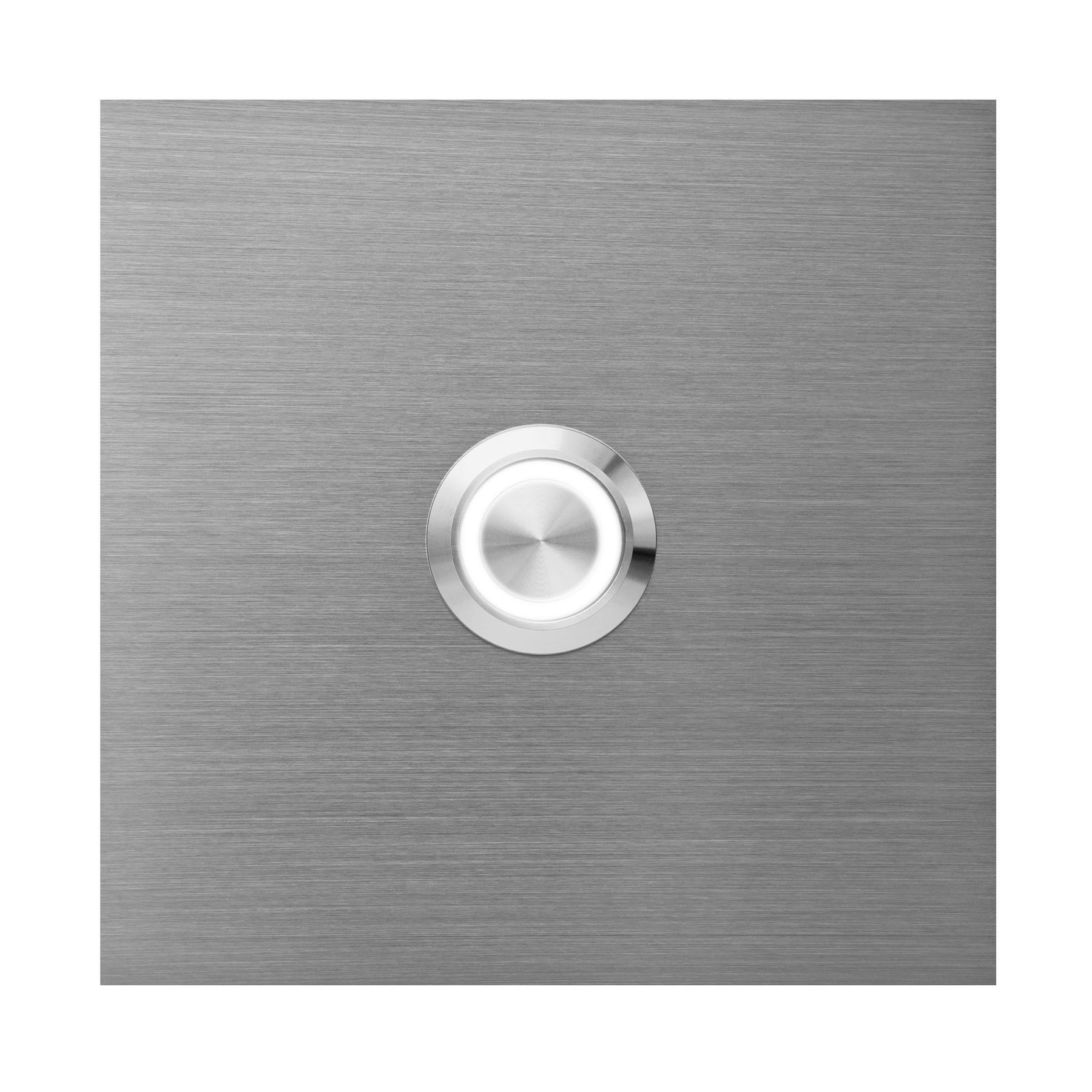 Türklingelknopf RING 515 Moderne Klingelplatte aus V4A-Edelstahl LED-Taster