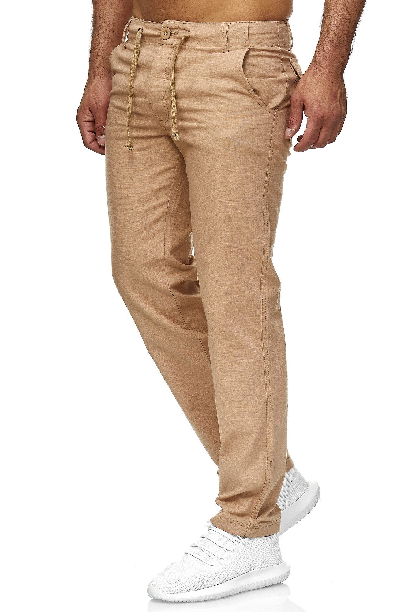 Reslad Leinenhose Reslad Herren bequeme Baumwollhose Leinenhose Optik Stran günstig online kaufen