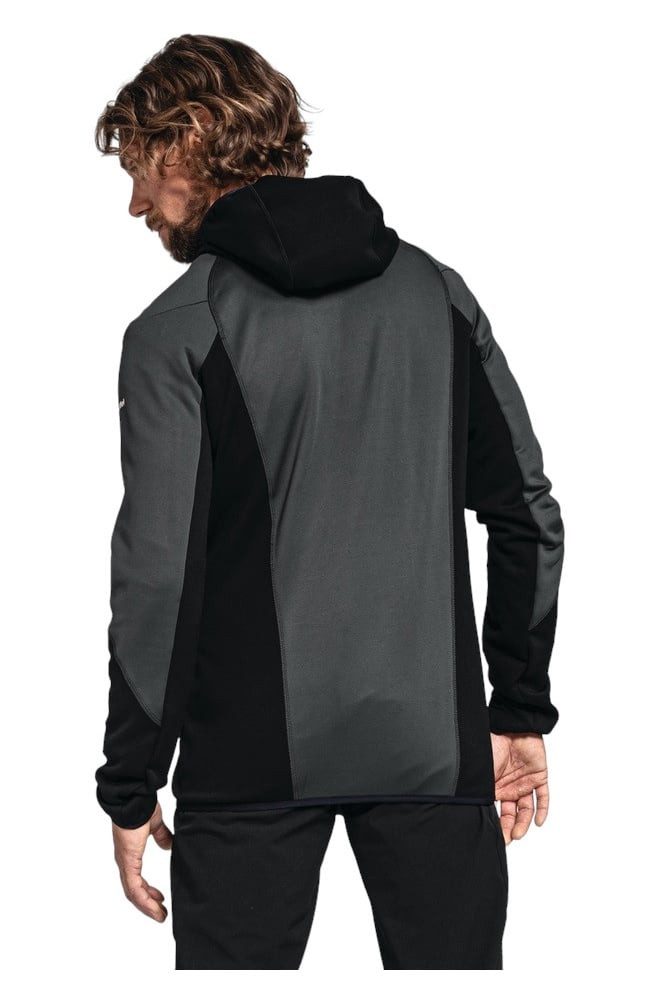 Schöffel Fleecejacke Lodron Hoody (4-Wege-Stretch, schnell trocknend, warm) günstig online kaufen