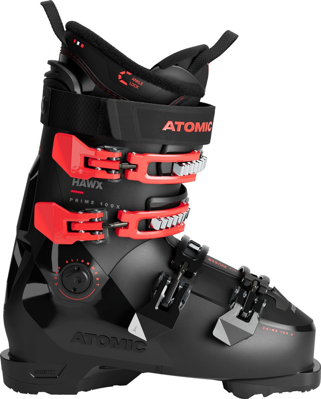Atomic HAWX PRIME 100X BLACK/RED/ Skischuh