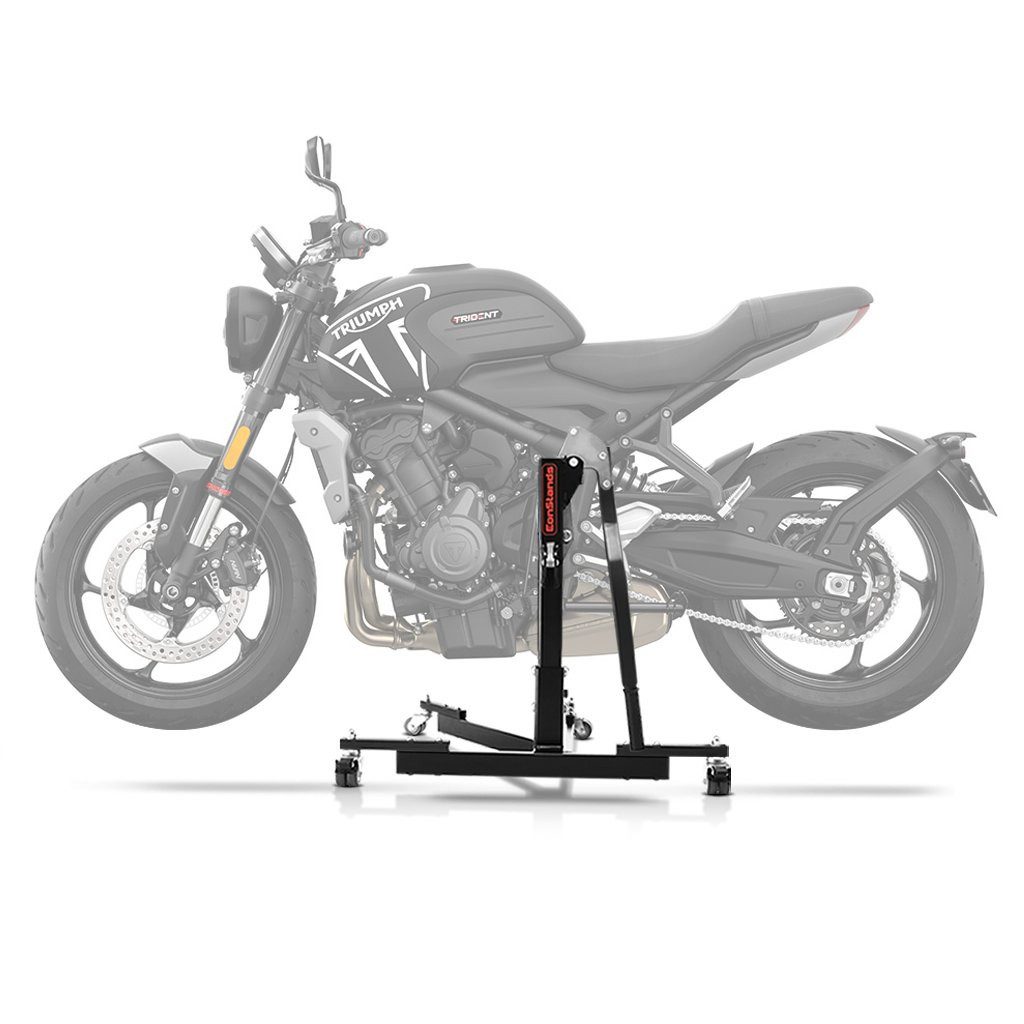 ConStands Motorradheber CS Power Evo-Zentralständer für Triumph Trident 660 21-26 Schwarz