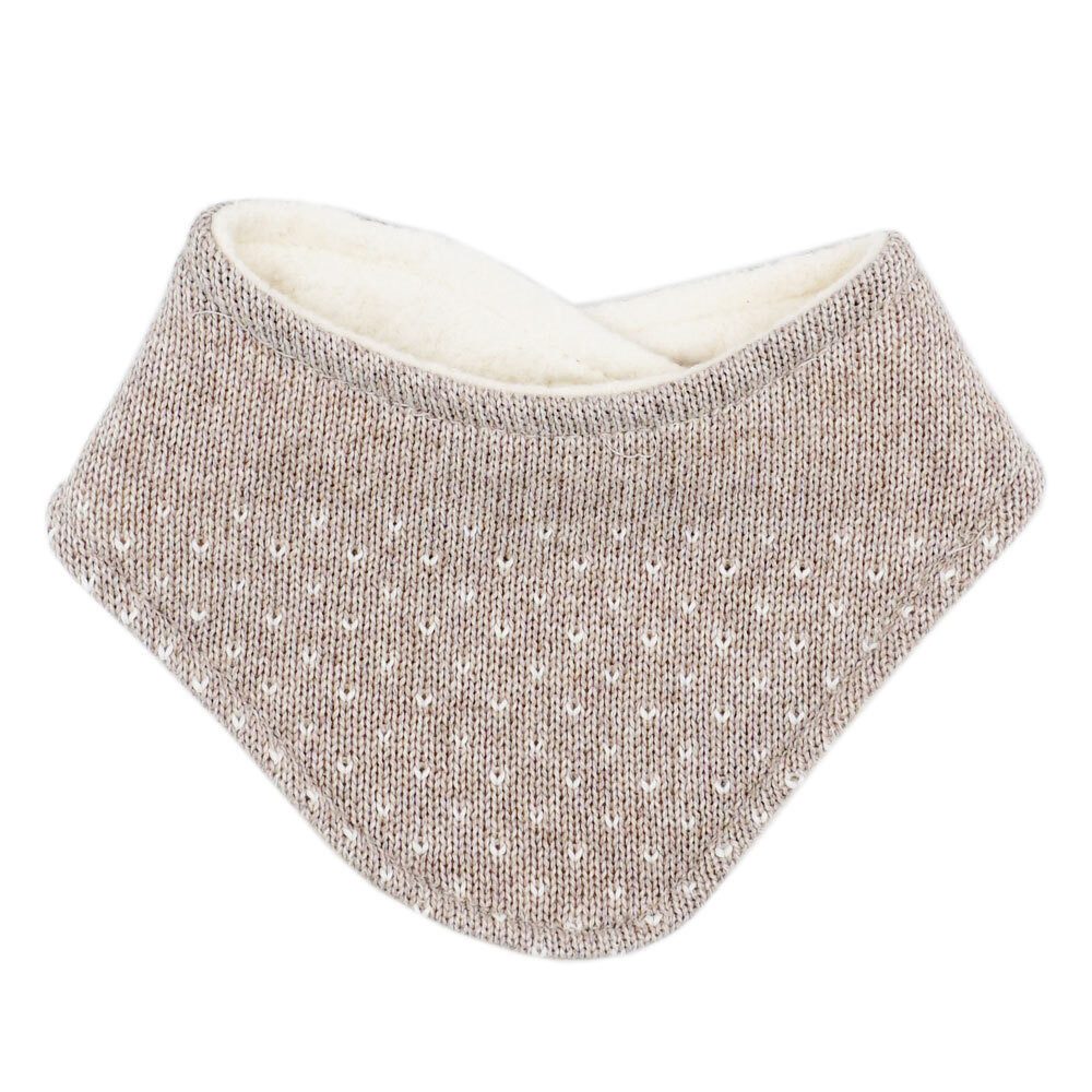 MAXIMO Halstuch BABY-Dreiecktuch, Jacquard ausgenäht, Jerseyfutter, Klettverschluß, (1-St)