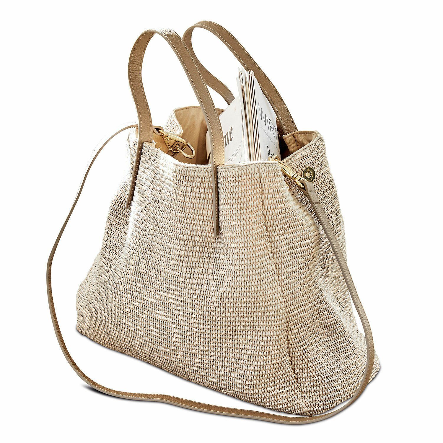 Mirabeau Handtasche Tasche Treffrin braun