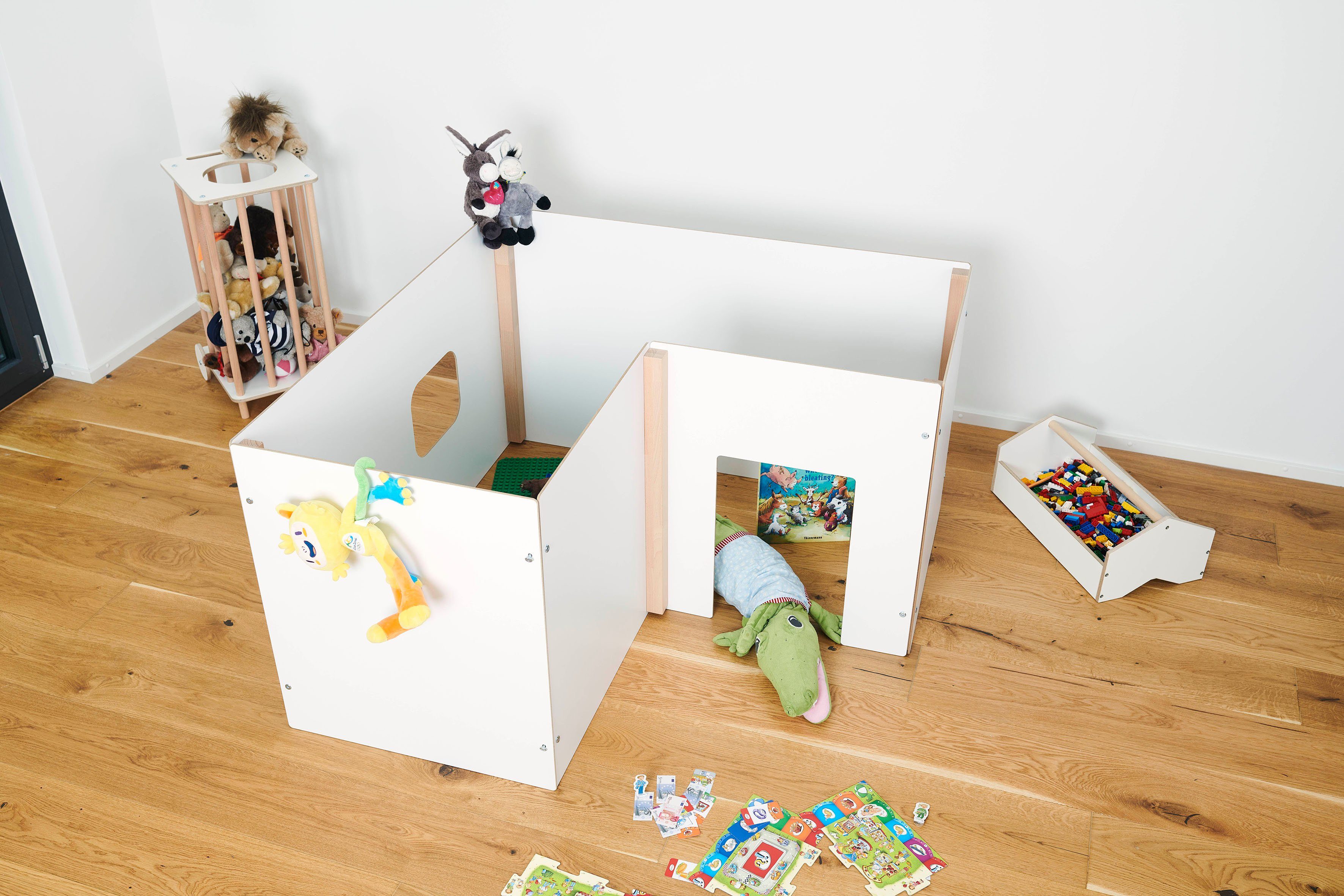 Tojo Raumteiler für 70 kids Wand, Höhe Spielwelten, 6-tlg., cm Set Spielwand individuelle