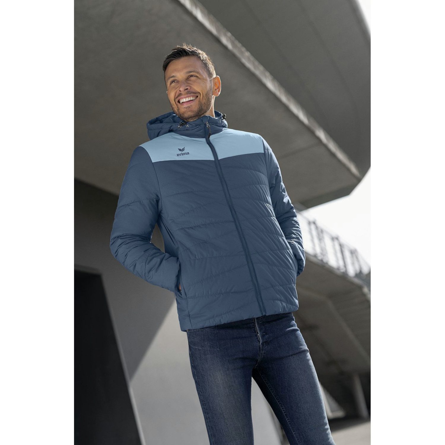 Erima Winterjacke erima Kinder Steppjacke