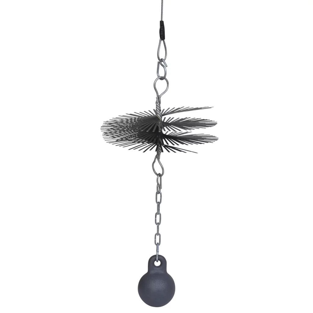 vidaXL Bodenschutzplatte 25 cm Runde Kaminreinigungsbürste Durchmesser 25 cm