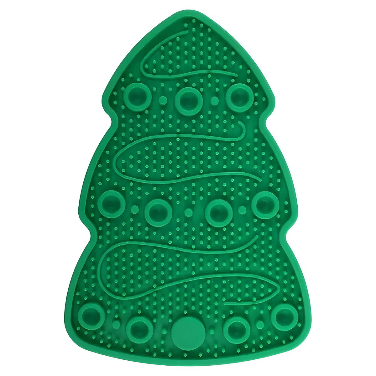 all for paws Antischlingnapf Leckmatte Happy Holidays Weihnachtsbaum