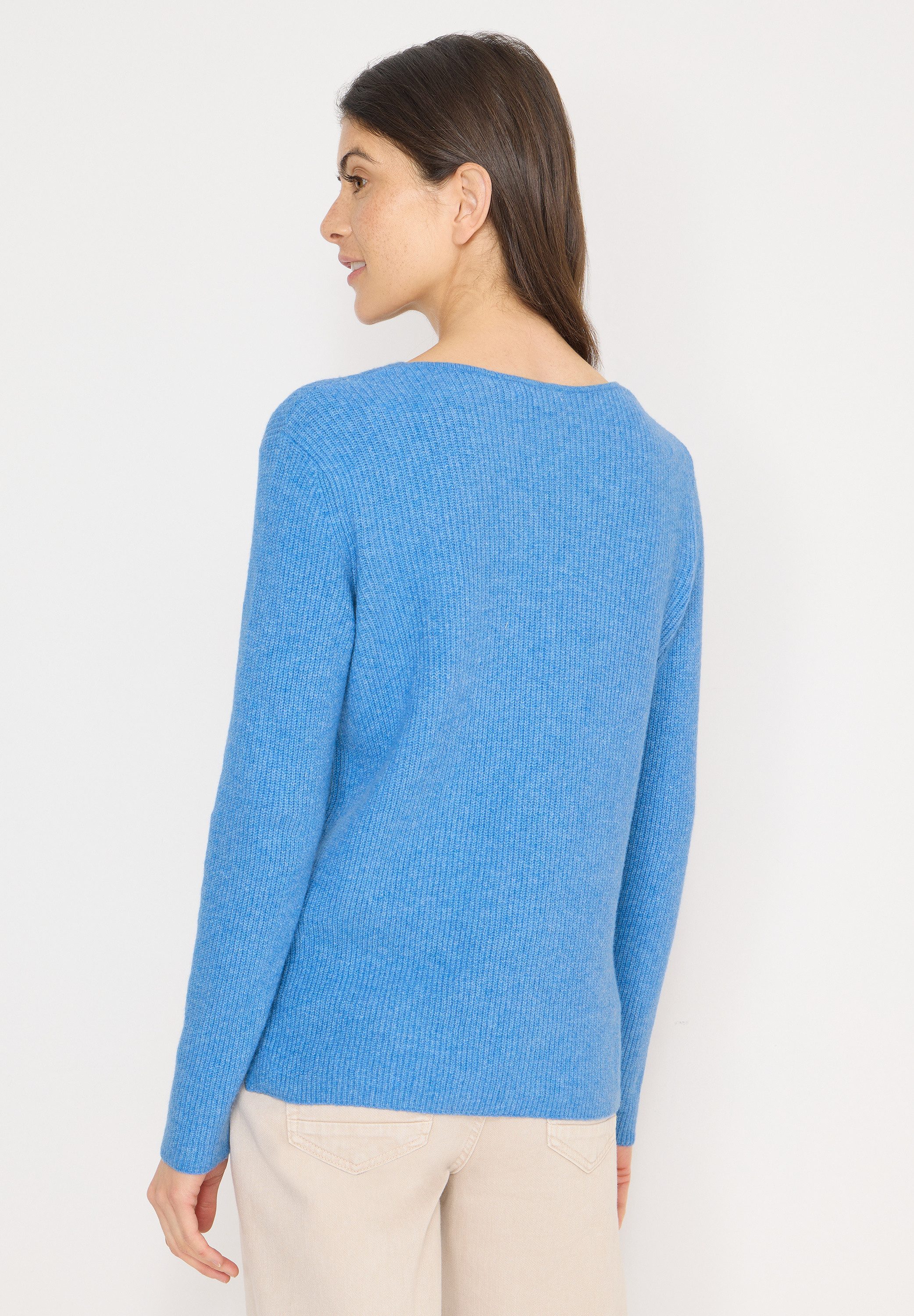 CECIL Strickpullover mit V-Ausschnitt
