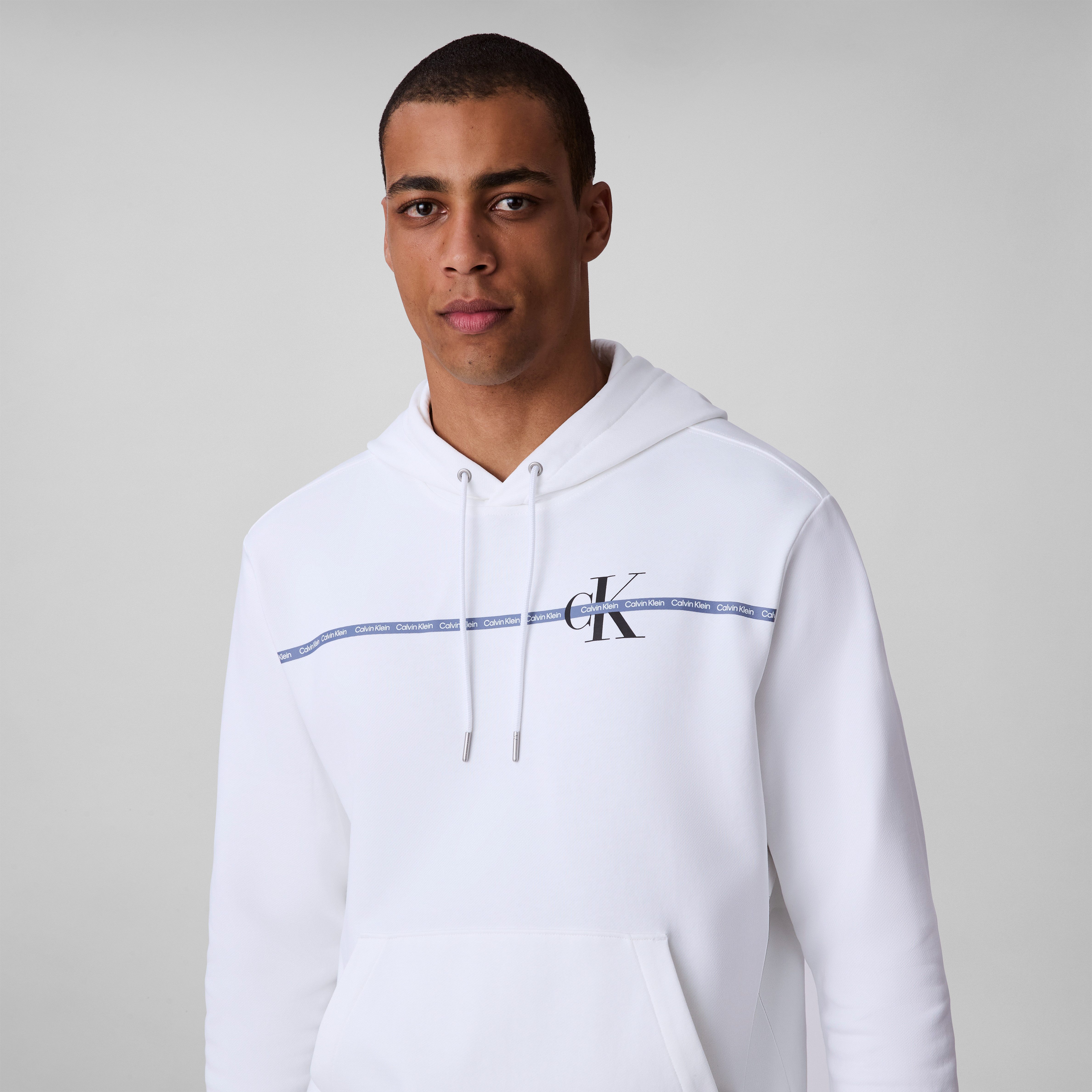 Calvin Klein Kapuzensweatshirt 400GSM TRRY SPRTSWR Mit Rundhalsausschnitt günstig online kaufen