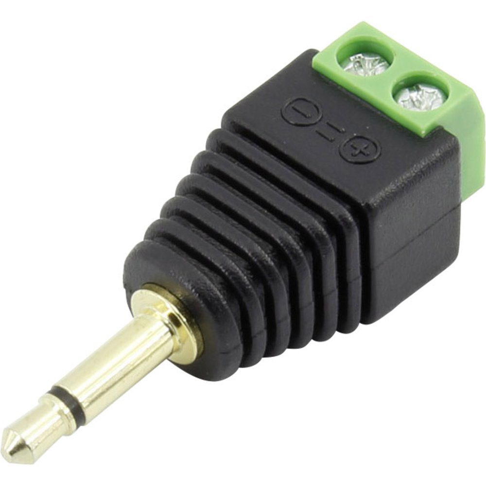 TRU COMPONENTS 1386611 Klinken-Steckverbinder 3.5 mm Stecker, gerade P Audio- & Video-Adapter