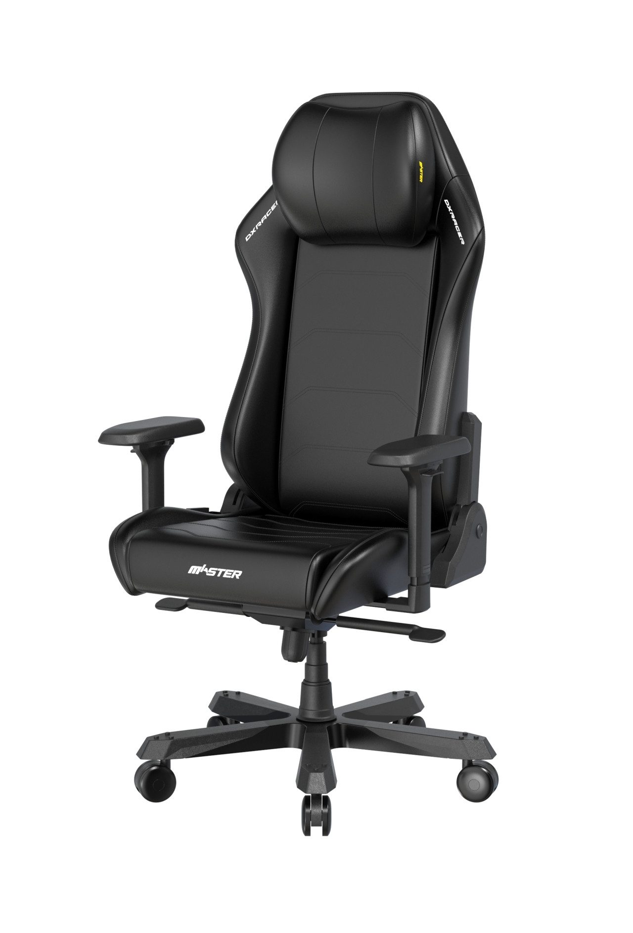 freiraum Gaming-Stuhl DXRACER, bis 150kg, 4D Armlehnen, schwarz, EPU Bezug - 70x70cm (BxT)