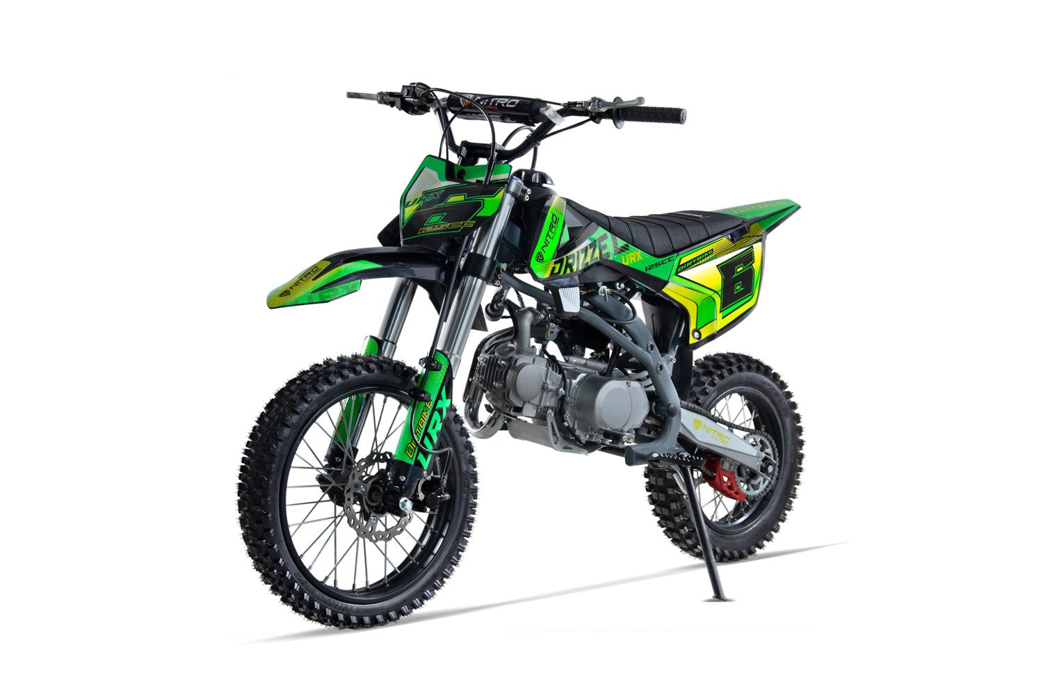 Smarty Dirt-Bike 125cc Dirtbike DRIZZEL UX URX 17/14 Kick Start