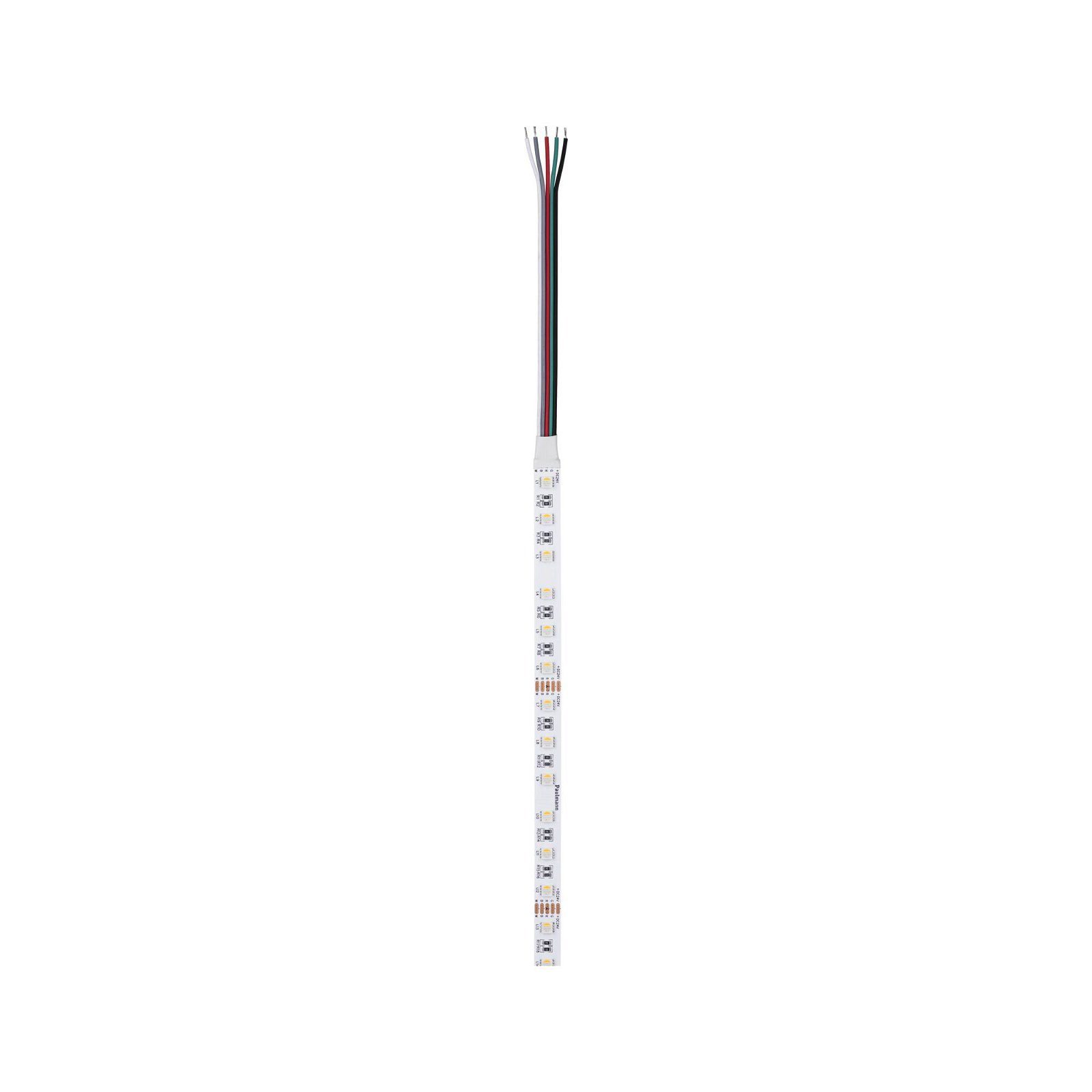Paulmann LED-Streifen Pro Strip Silver P25 5m RGBW 830 IP20 24V DC 54W