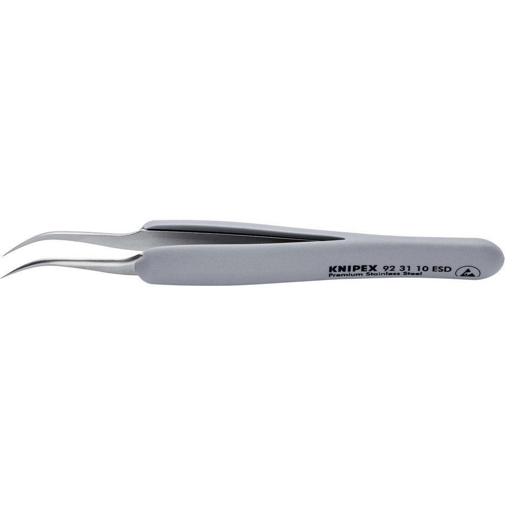 Knipex Pinzette Knipex 92 31 10 ESD ESD Präzisionspinzette Spitz 122 mm