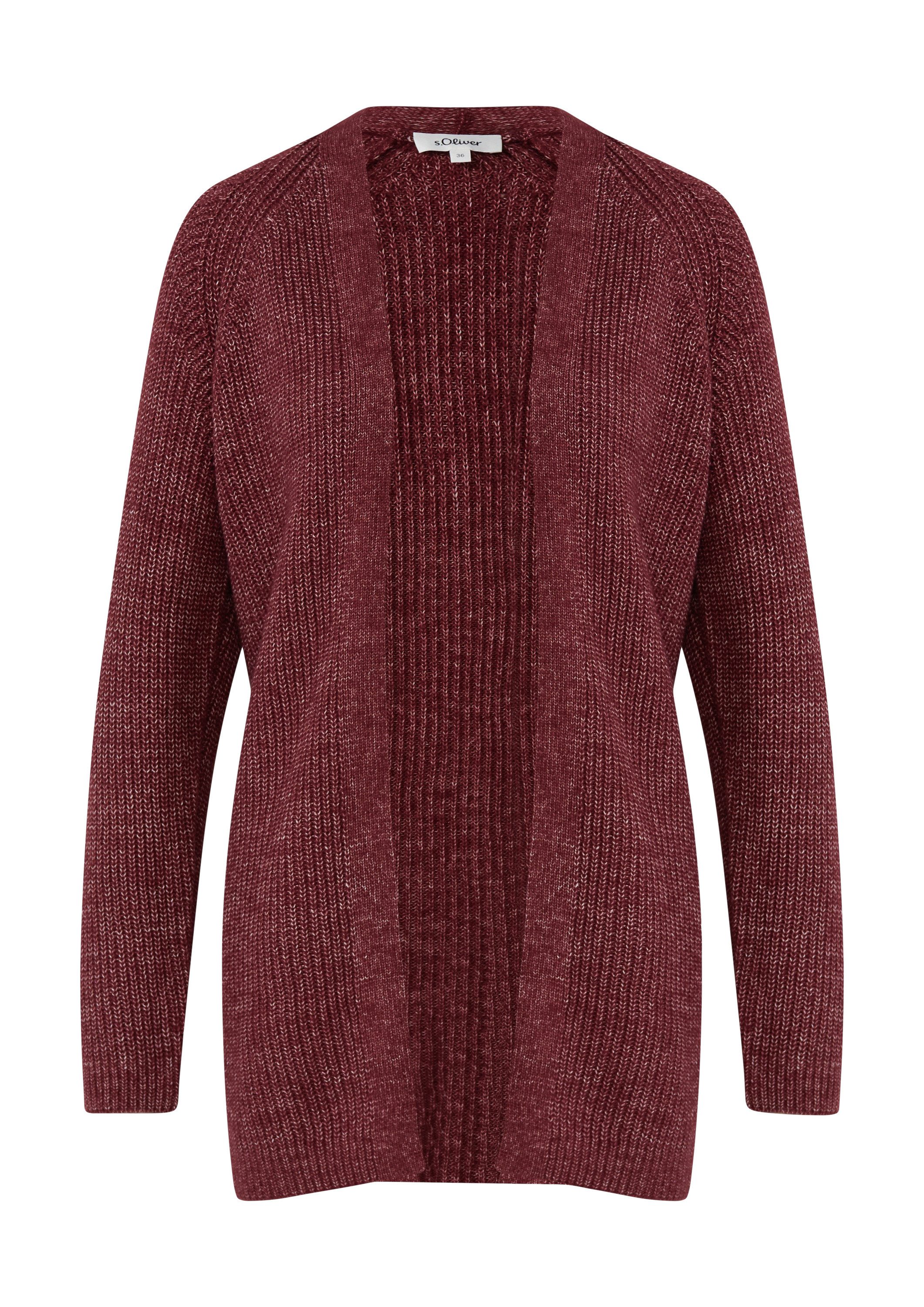 s.Oliver Cardigan Strickjacke Strukturierter Cardigan im günstig online kaufen