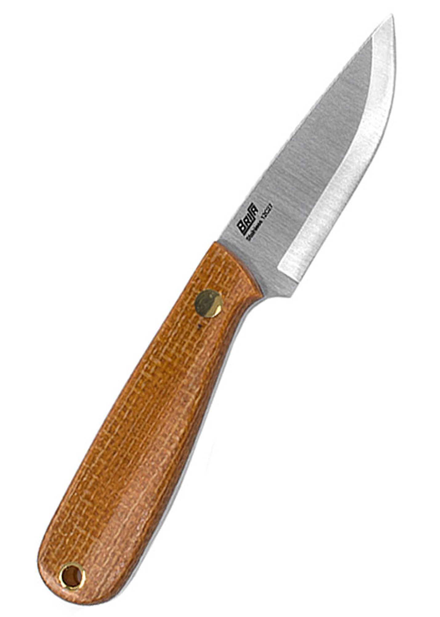 Brisa Knives Taschenmesser Brisa Necker 70 - Mustard Micarta, Scandi