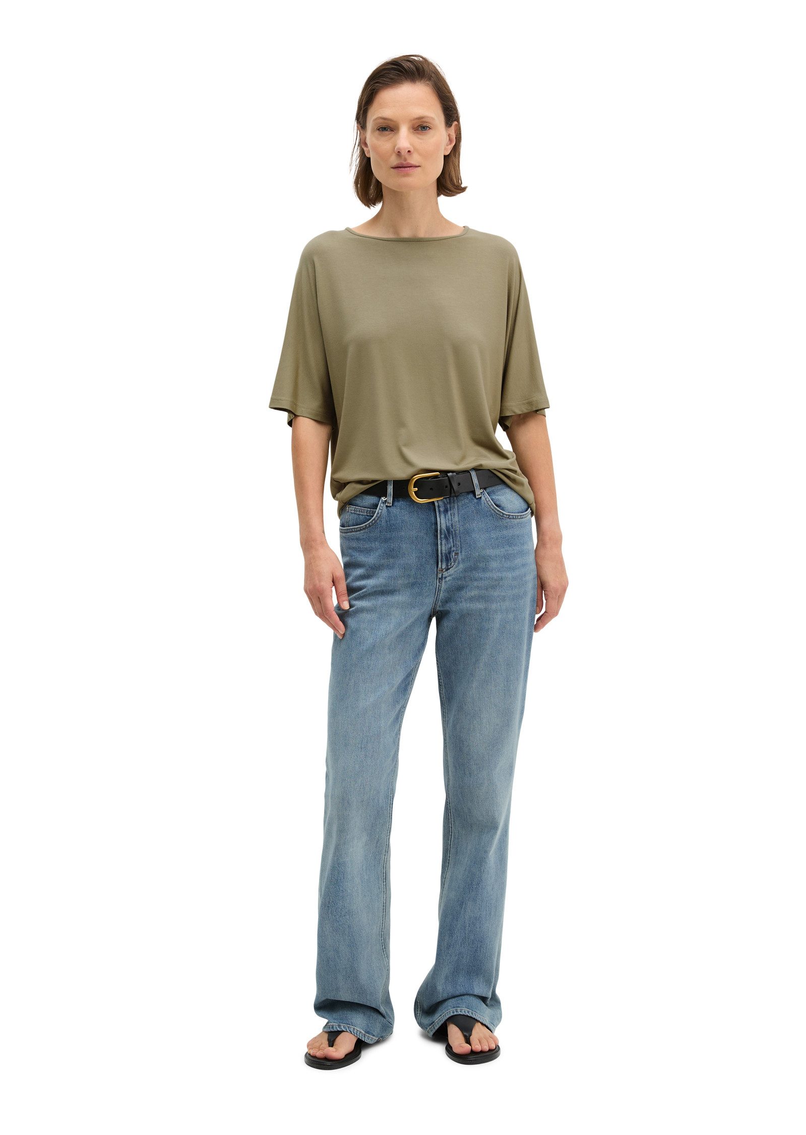 Marc O'Polo T-Shirt aus Viskose-Stretch-Jersey – Bild 5 von 5