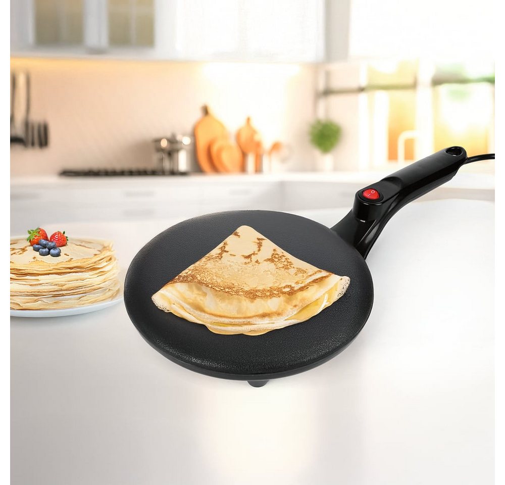 GOURMETmaxx Crêpesmaker GOURMETmaxx Crêpe Maker mit Teigteller, 750 W, GOURMETmaxx Crêpe Maker mit Teigteller