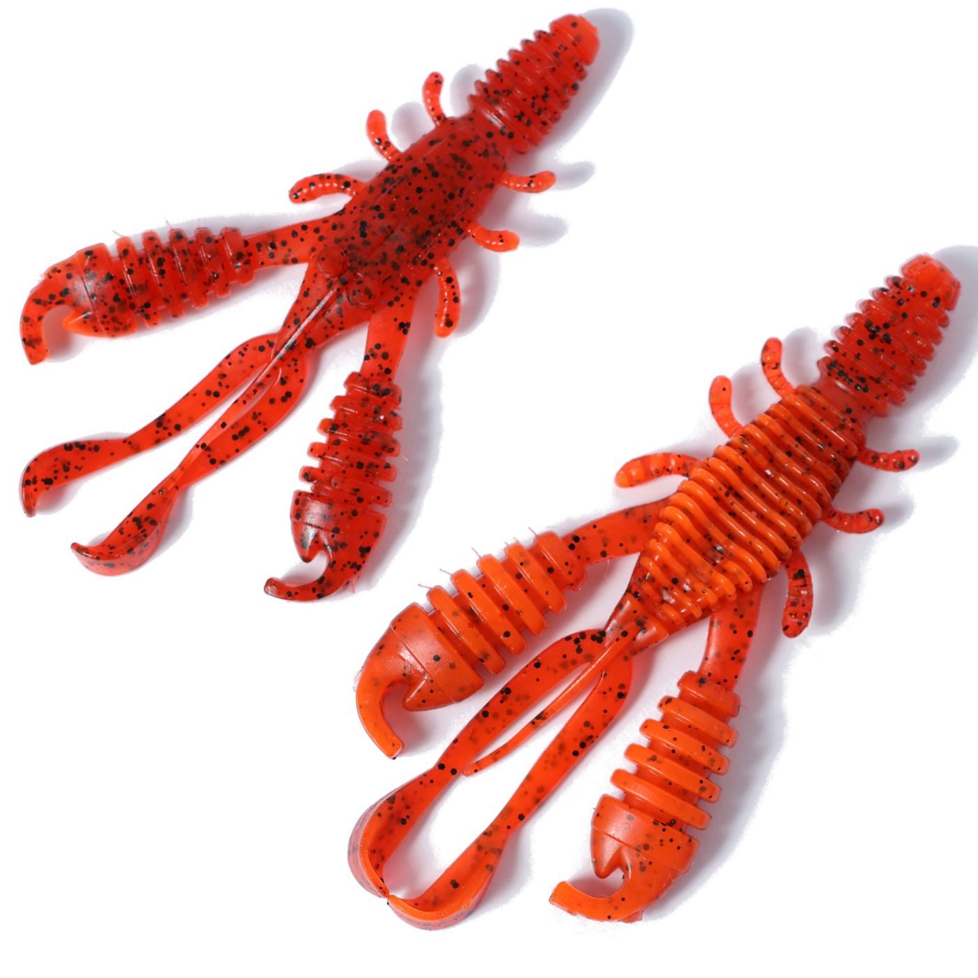 Kunstköder Lurejunks D-CRAW 10,2cm - 6 Gummikrebse
