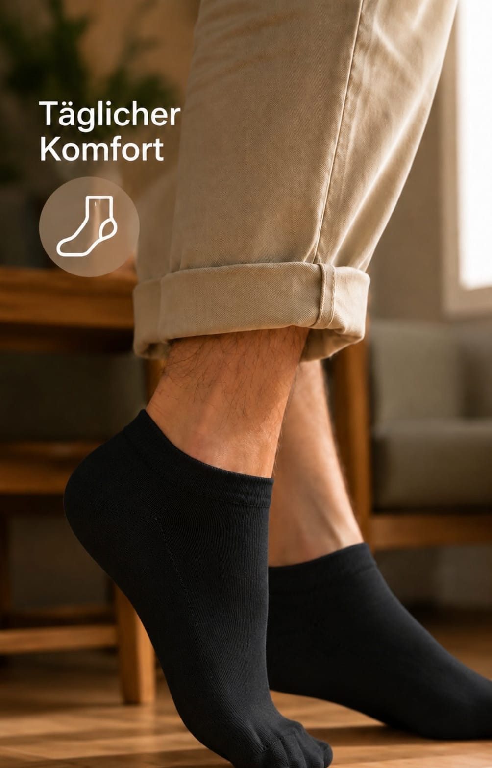 NERS Kurzsocken aus Baumwolle 10 Paar, Damen und Herren ohne Naht, mit Komfortbund (10-Paar, 10) Sneaker socken, Atmungsaktive, Ohne Gummidruck, Robust und Langlebig