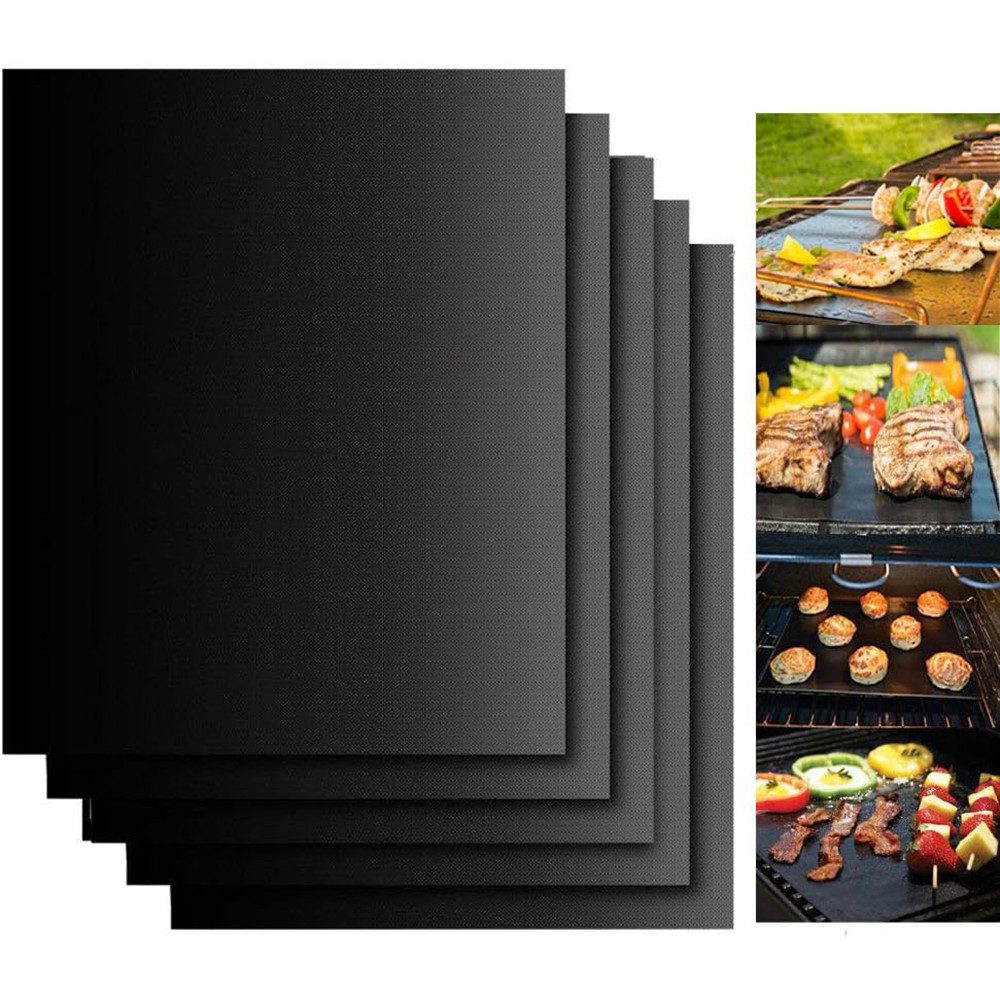Coonoor Grillplatte BBQ Grillmatte, Gasgril Backpapier Backmatten (2-St)