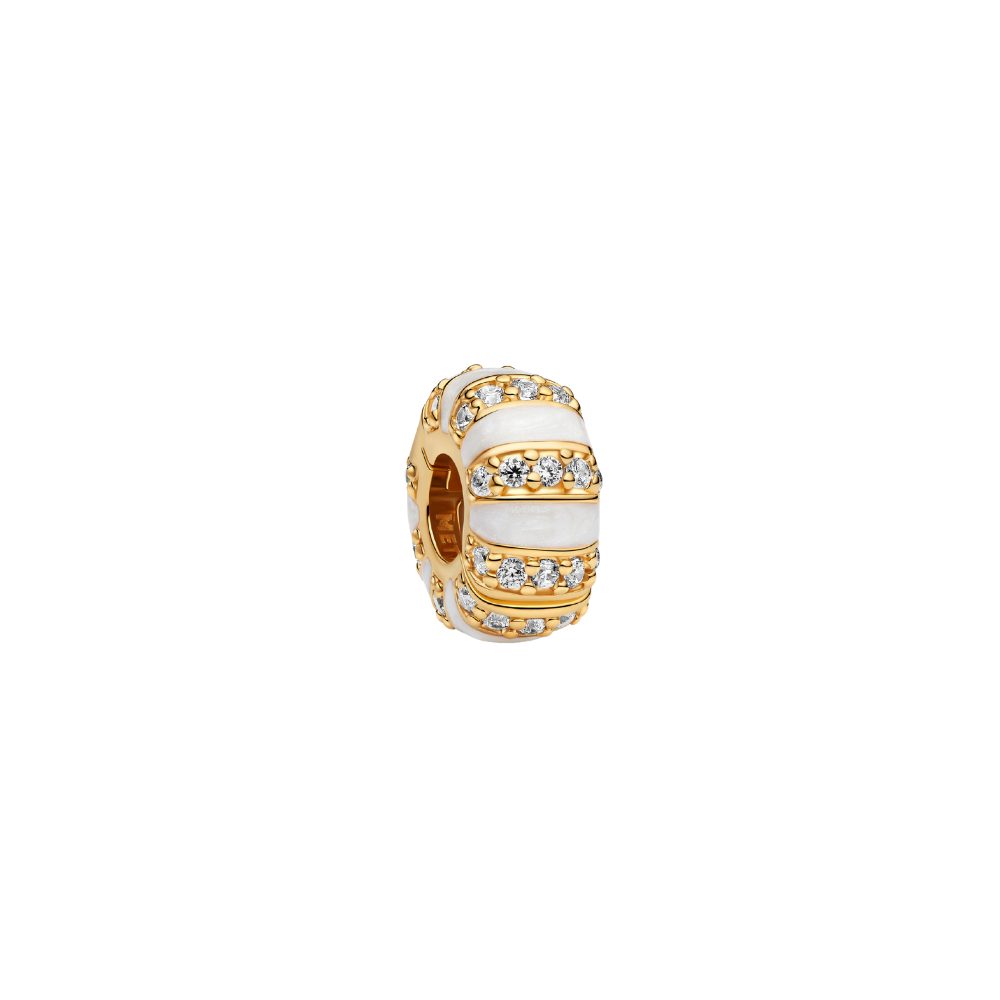 Pandora Charm-Einhänger 763785C01, Charm, Clip, Gelbgoldvergoldet, Pandora, Moments