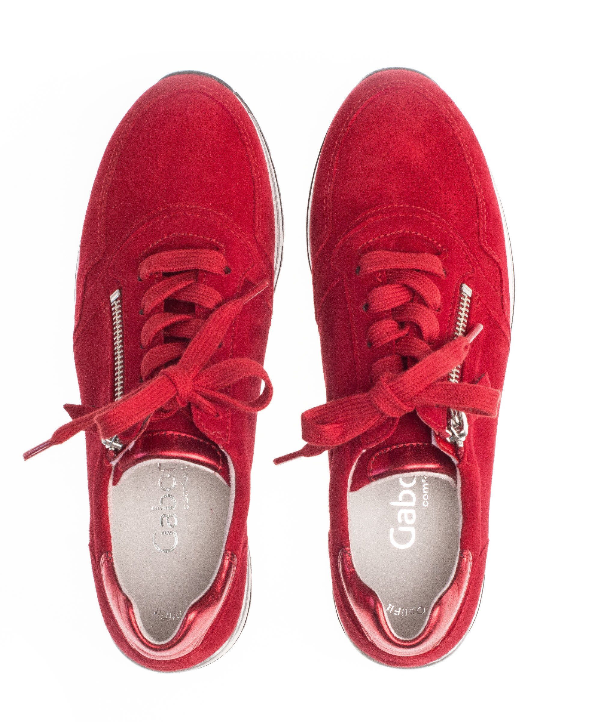 Gabor 86.528.68 Rot Sneaker (rubin.rosso)