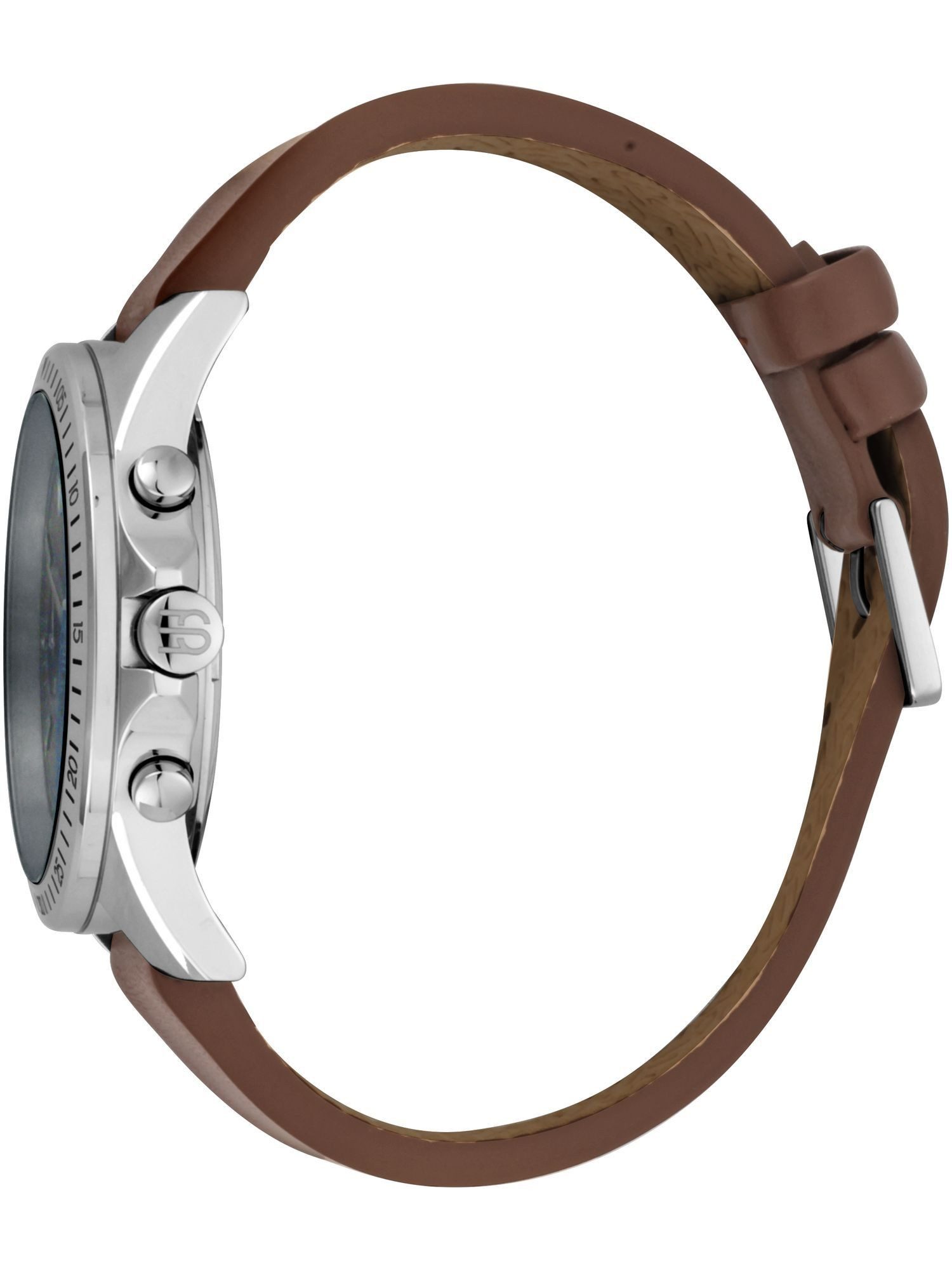 Esprit Quarzuhr ES1G278L0035 ES1G278L0035, Esprit ES1G278L0035 Alec Uhr Herrenuhr Lederarmband Braun