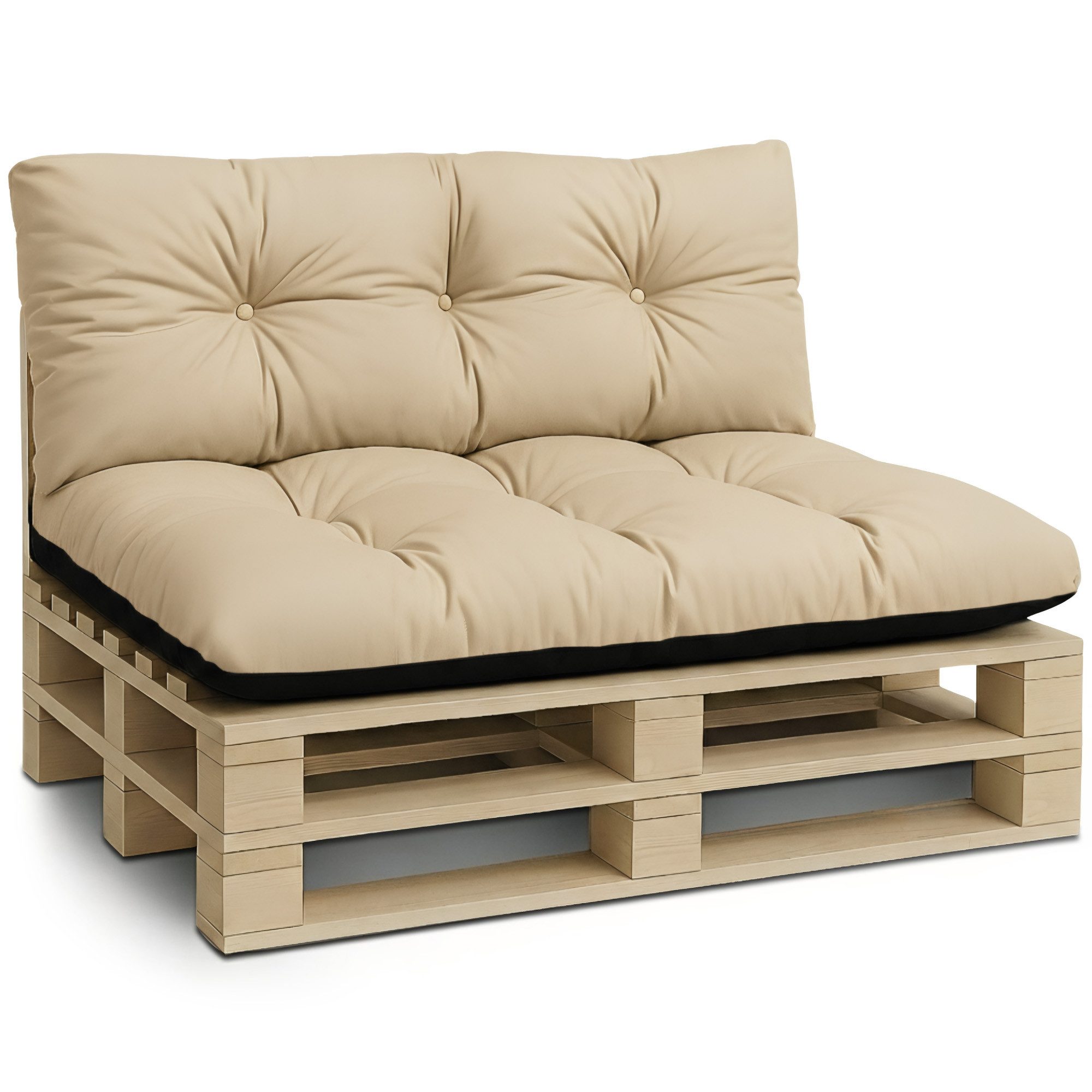 Amazinggirl Palettenkissen Outdoor Kissen Auflagen für Paletten Europaletten und Palettensofa