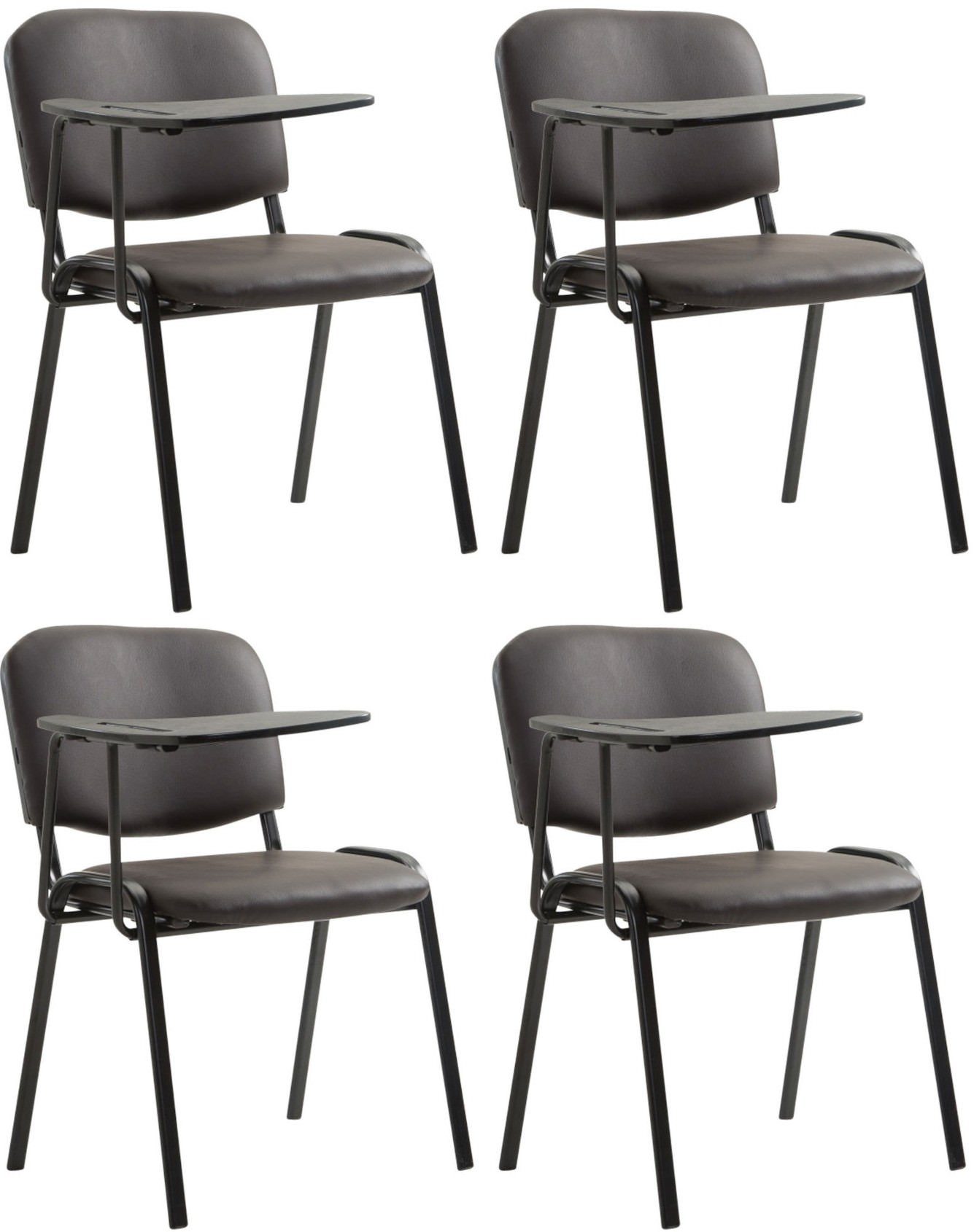 CLP Besucherstuhl Ken (4er Set), Kunstleder-Bezug, günstig online kaufen