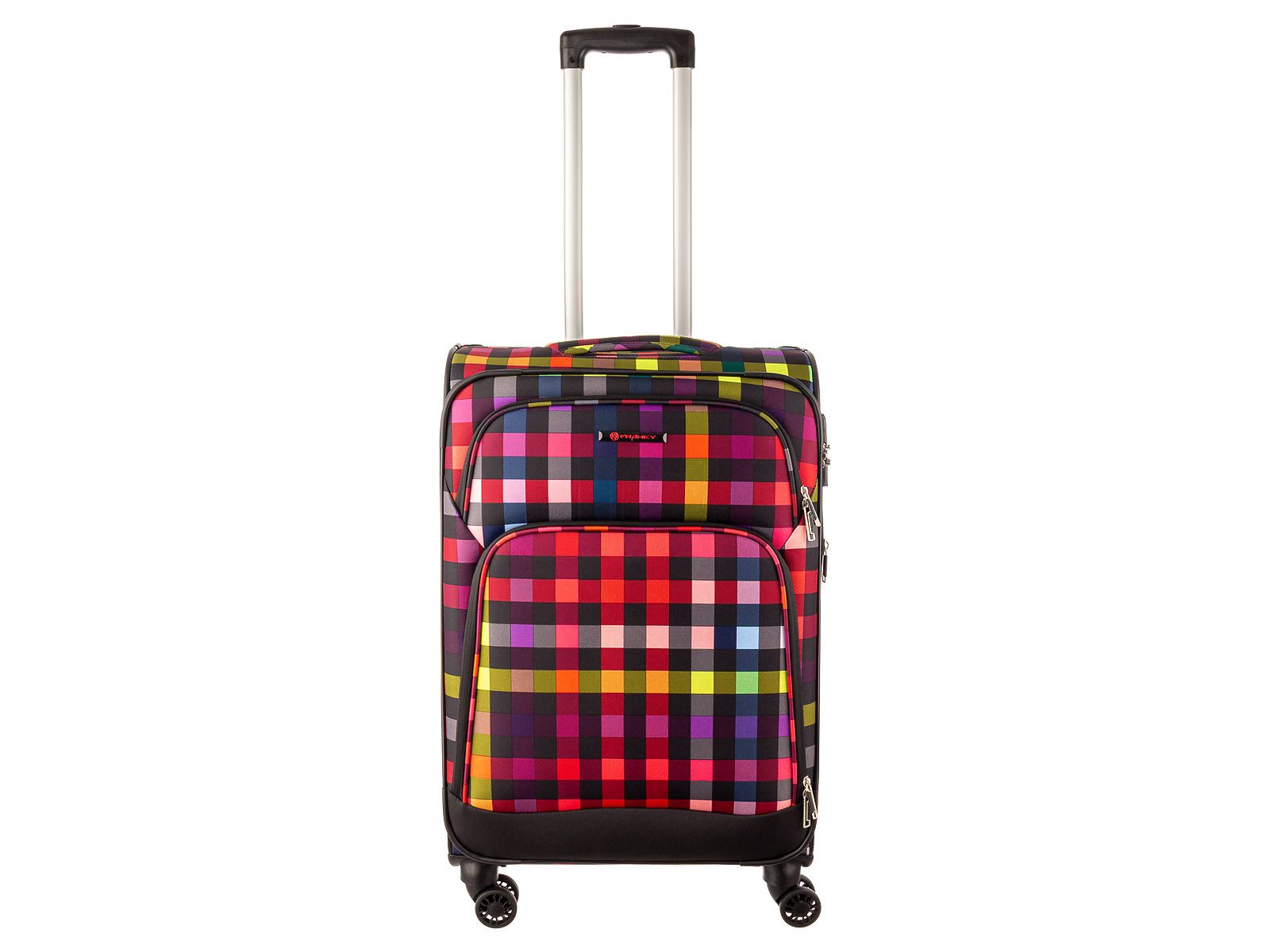 Franky Koffer Koffer Reisegepäck Spinner Gr. L T1S-DR 79 cm, 4 Rollen, erweiterbar auf 118 Liter