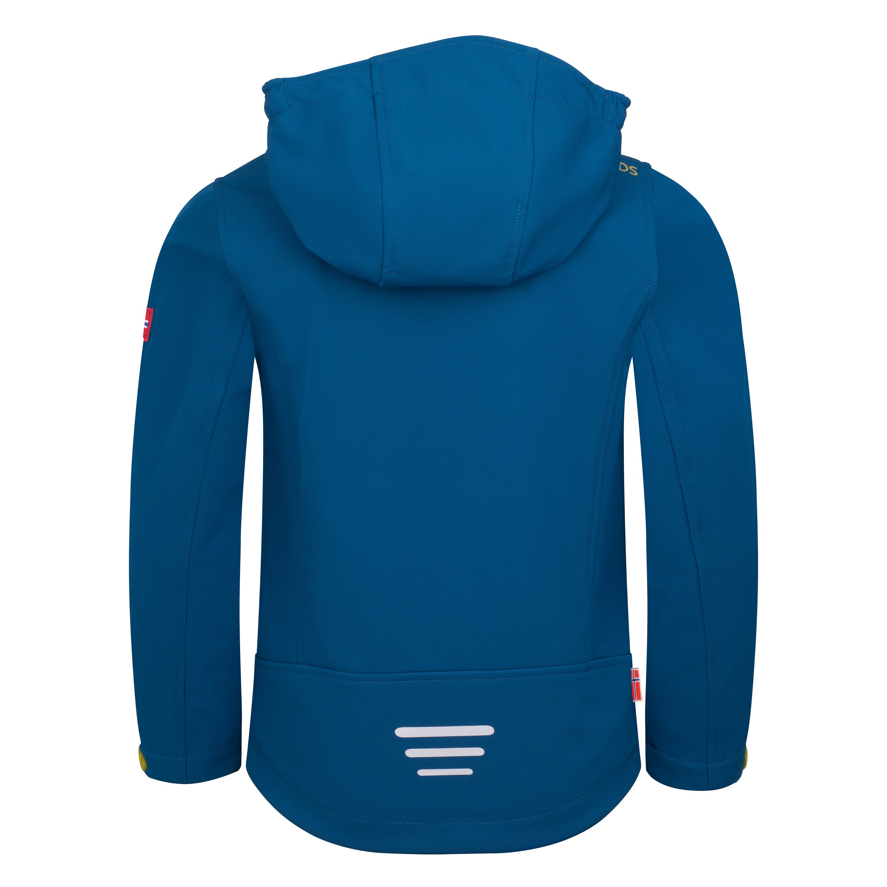 TROLLKIDS Softshelljacke Kids Trollfjord Jacket Langarm-Design, mit Reißverschluss, wärmeisolierend