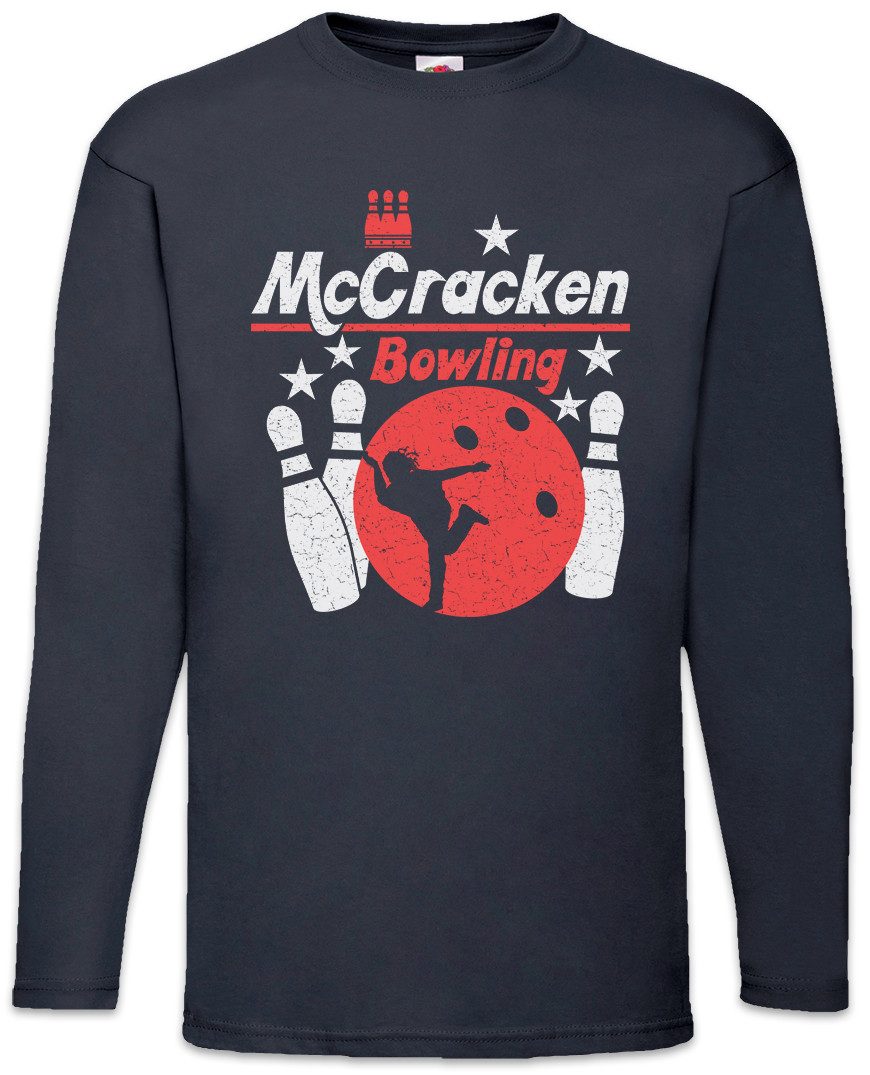 Langarmshirt McCracken Bowling Langarm T-Shirt Gamer Gaming Kingpin Games Fun Let's