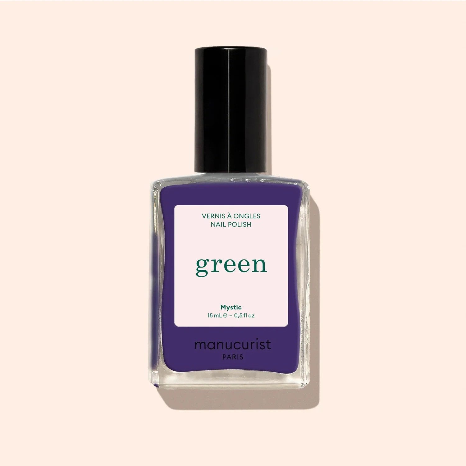 manucurist Nagellack Grüner Nagellack Mystic 15ml