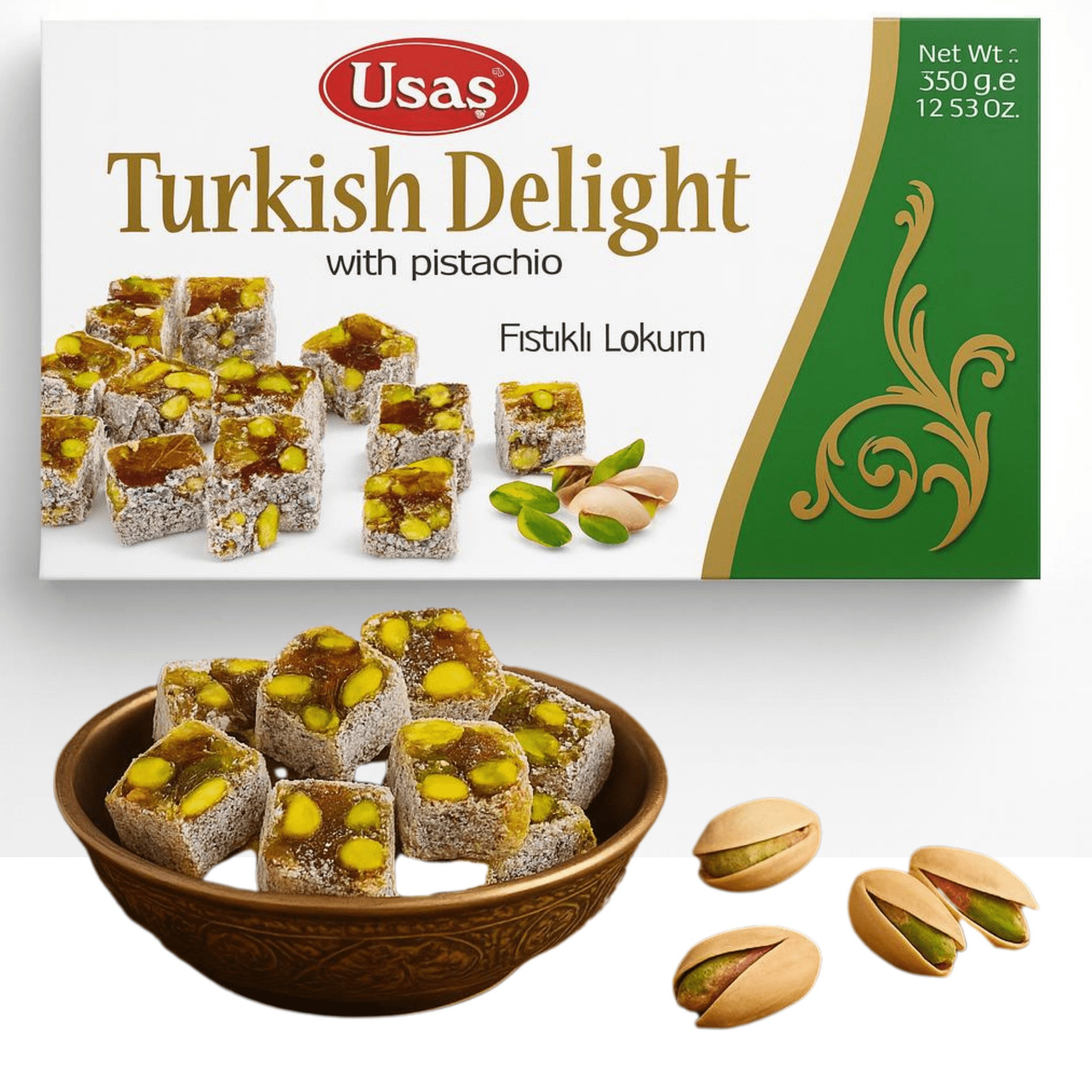 DERMANN Süßigkeit Türkische Süßigkeit 350 g – verschiedene Sorten