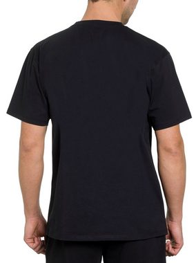 HAASIS Bodywear 1919 T-Shirt Herren T-Shirt 77211153-schwarz (Packung, 2-tlg., 2er Pack) Optimale Passform, pflegeleicht, formbeständig, strapazierfähig