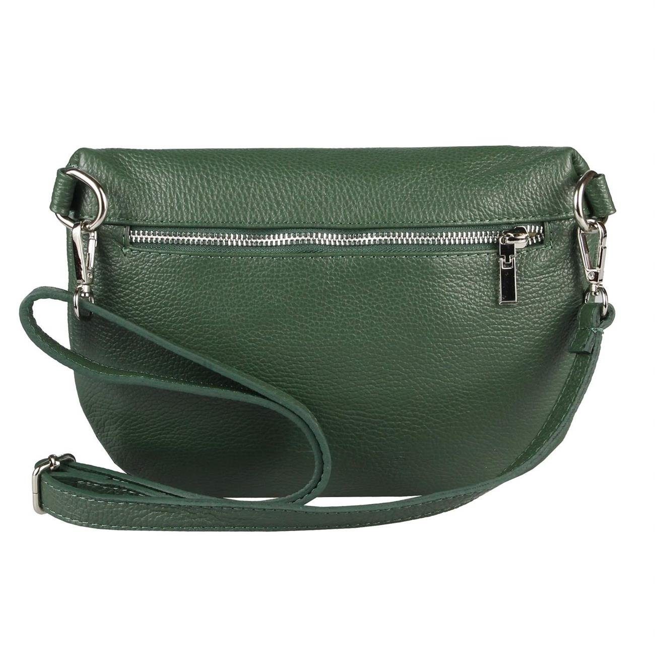 ITALYSHOP24 Bauchtasche Damen Leder Gürteltasche Hüfttasche günstig online kaufen