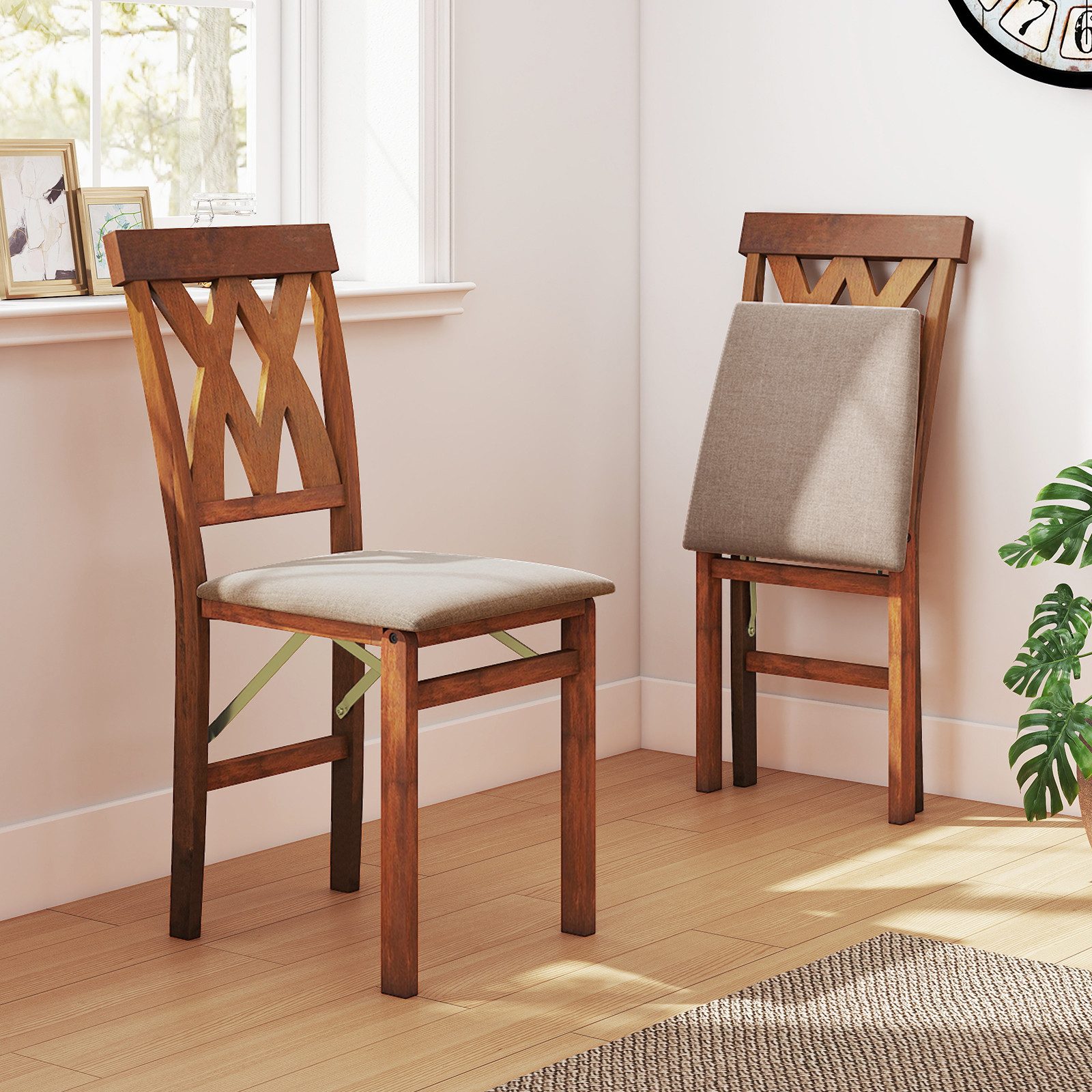COSTWAY Esszimmerstuhl (2 St), 2er Set, günstig online kaufen
