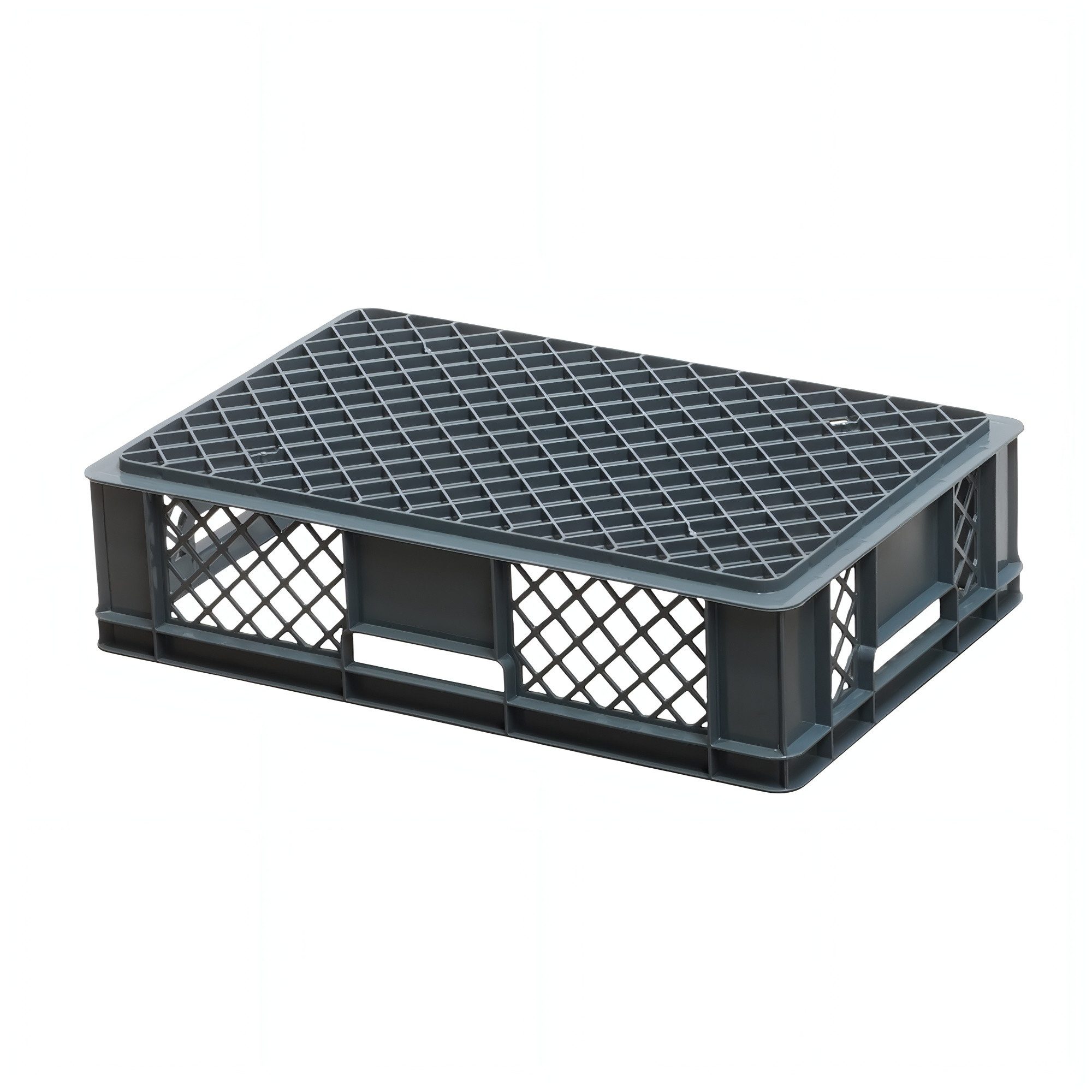 Logiplast Stapelbox 6 Stück Bäckerkisten / Brotkisten 600 x 400 x 150 mm