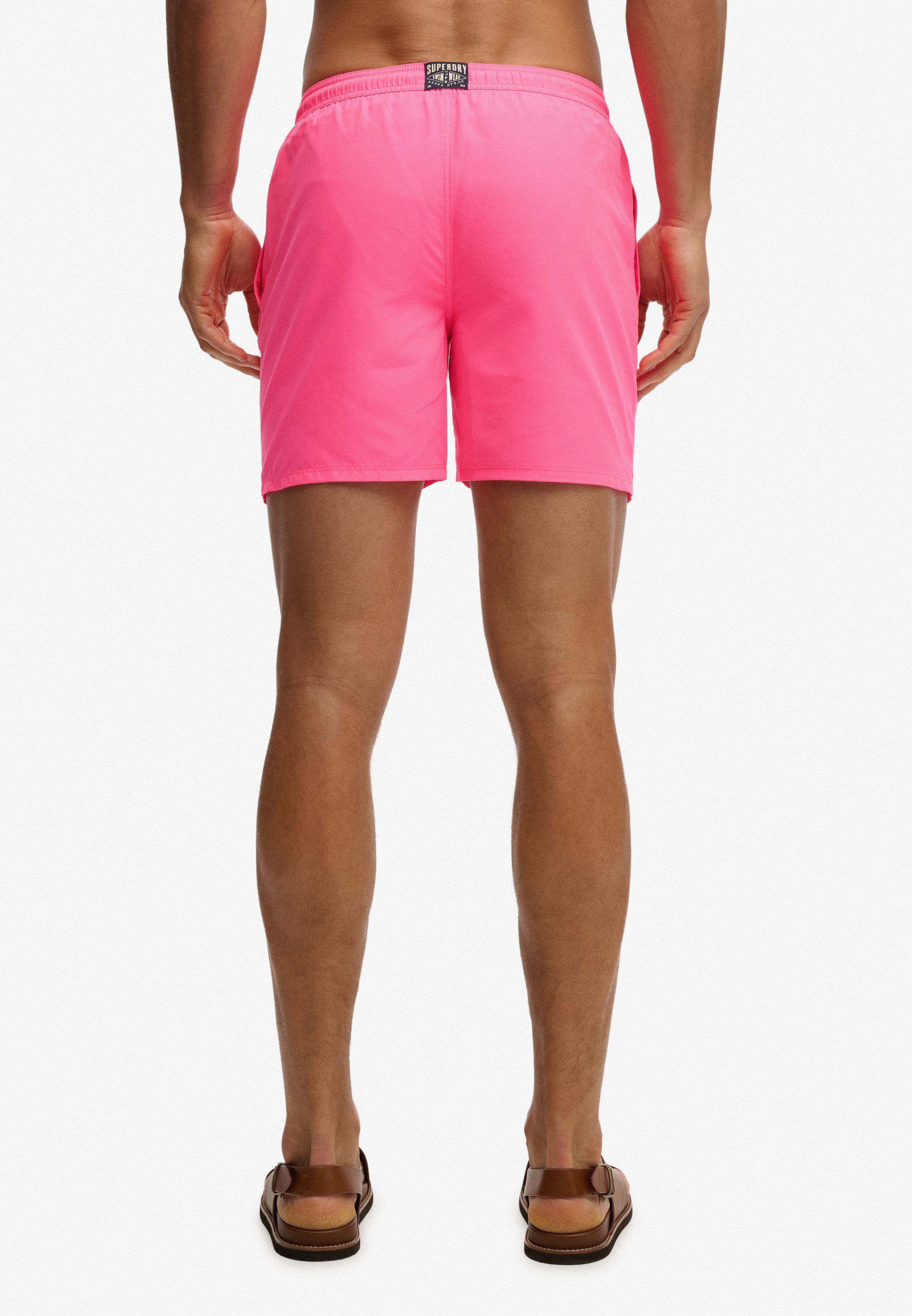 Superdry Badeshorts ESSENTIAL 16 SWIM SHORT Kunstfaser, relaxed fit günstig online kaufen