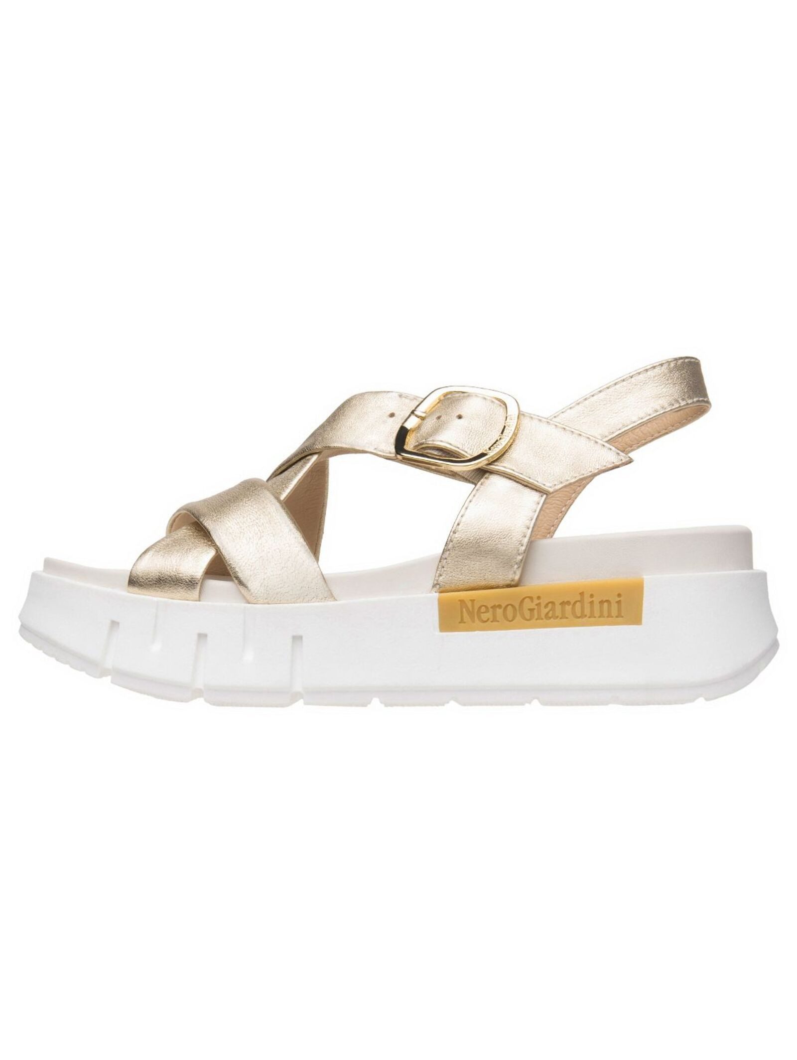 Nero Giardini Sandalen Leder Plateausandaletten günstig online kaufen
