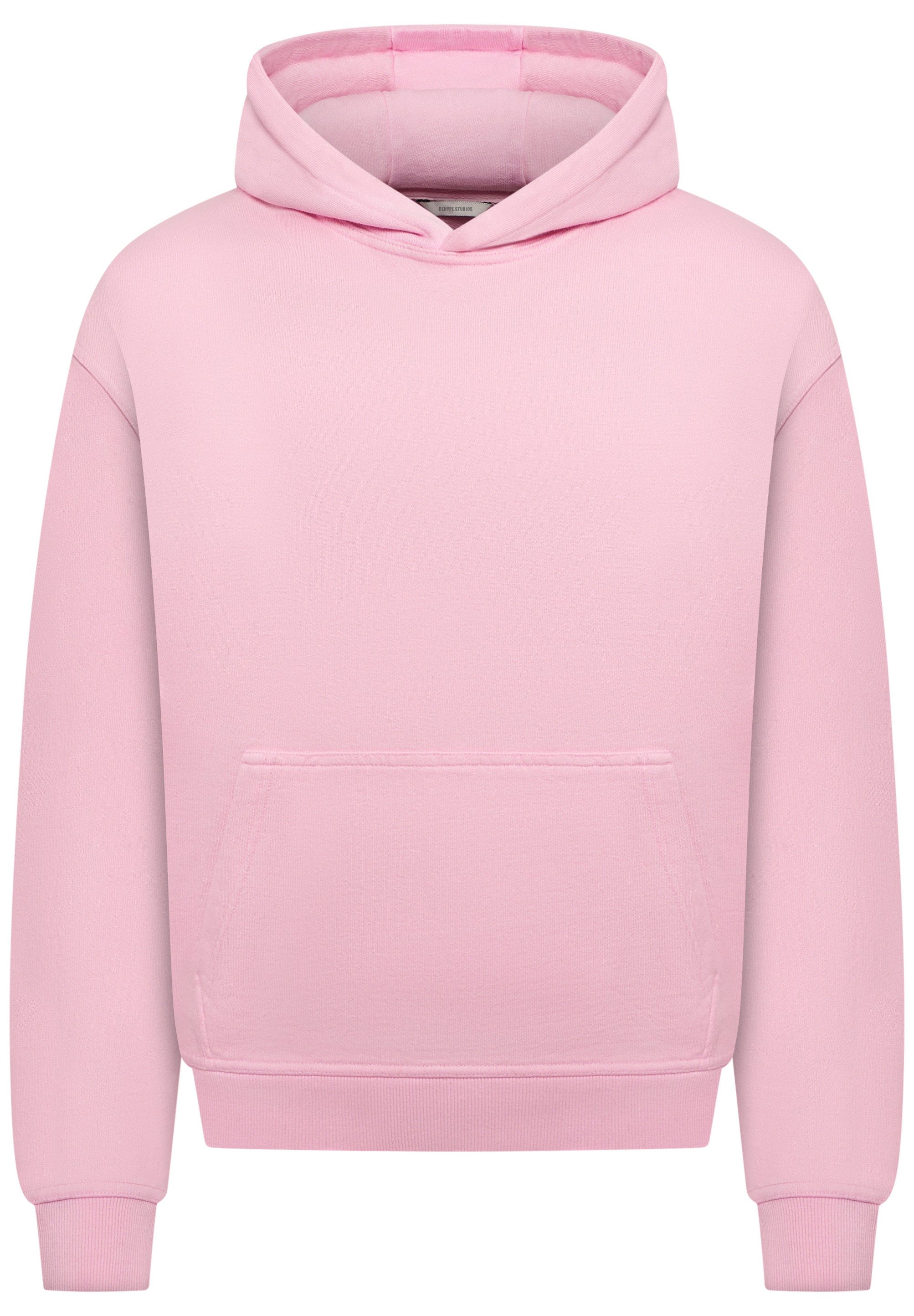 BEHYPE STUDIOS Hoodie IM OVERSIZE FIT Herren Cord-less Kapuzenpullover lockeres Kapuzen-Sweatshirt Sweater