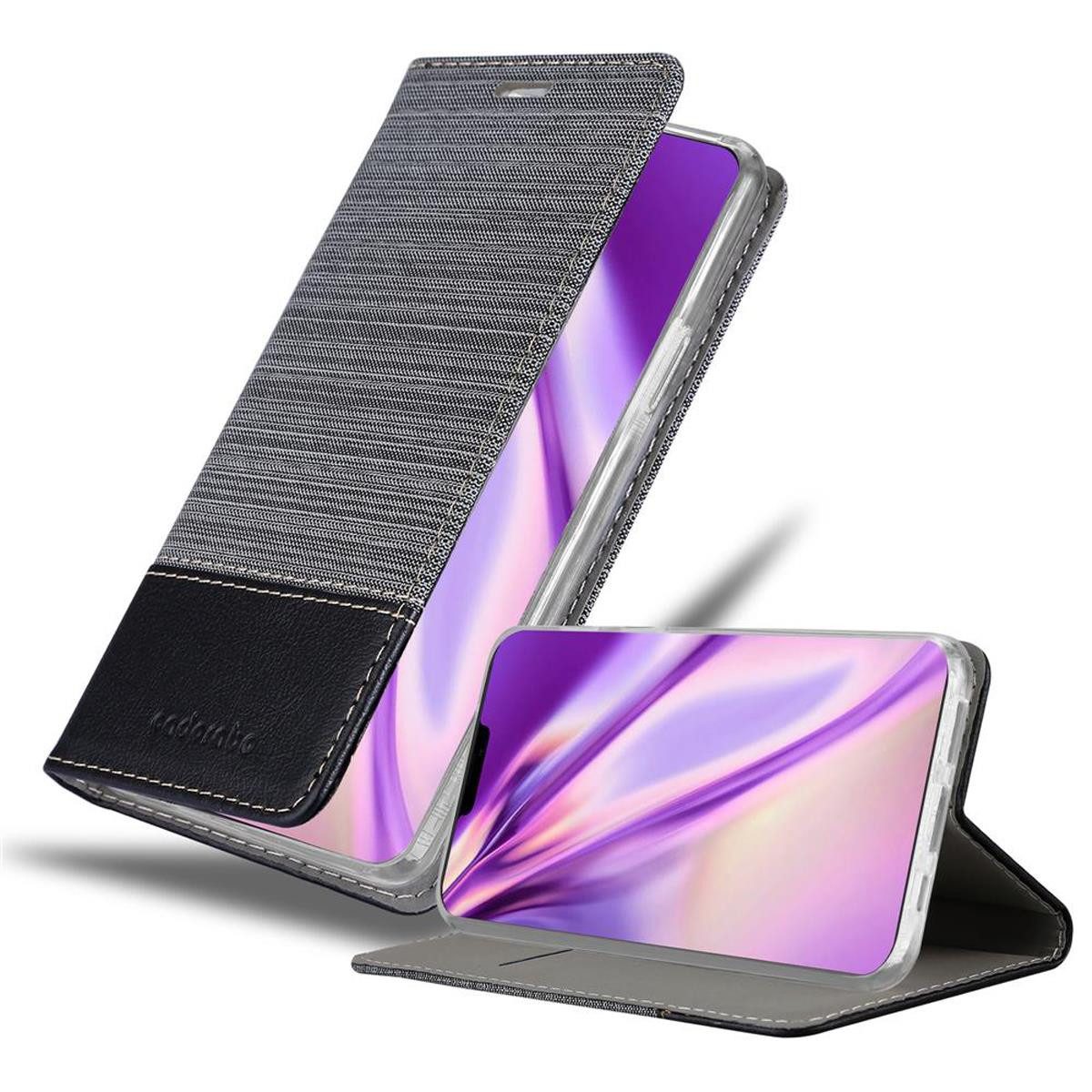 Cadorabo Handyhülle für iPhone 12 / 12 PRO Hülle Apple iPhone 12 / 12 PRO, Klappbare Handy Schutzhülle - Hülle - mit Standfunktion und Kartenfach