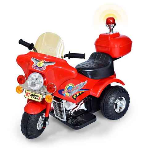 Goods+Gadgets Elektro-Kindermotorrad Kinderdreirad, Kinderroller E-Scooter Elektro-Kinder-Auto