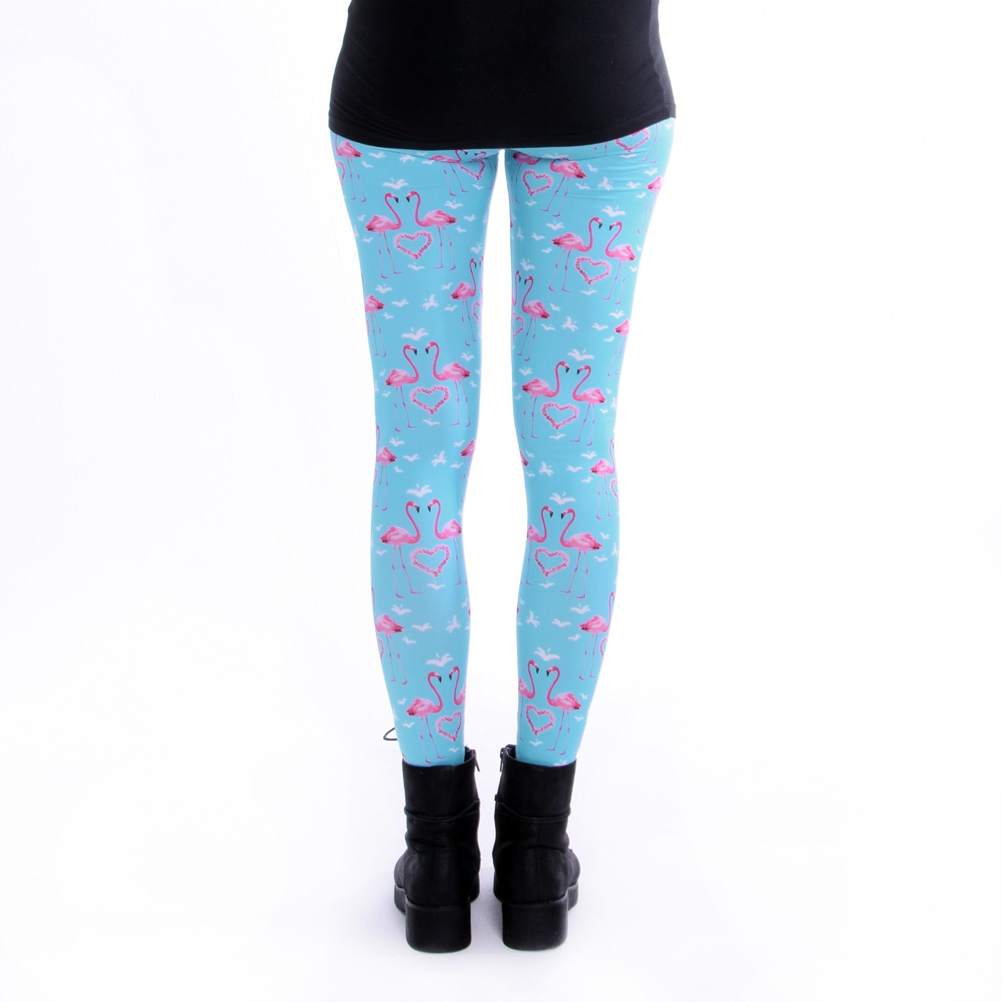 cosey Leggings Flamingo Line Leggings (Einheitsgröße) – Bild 3 von 5