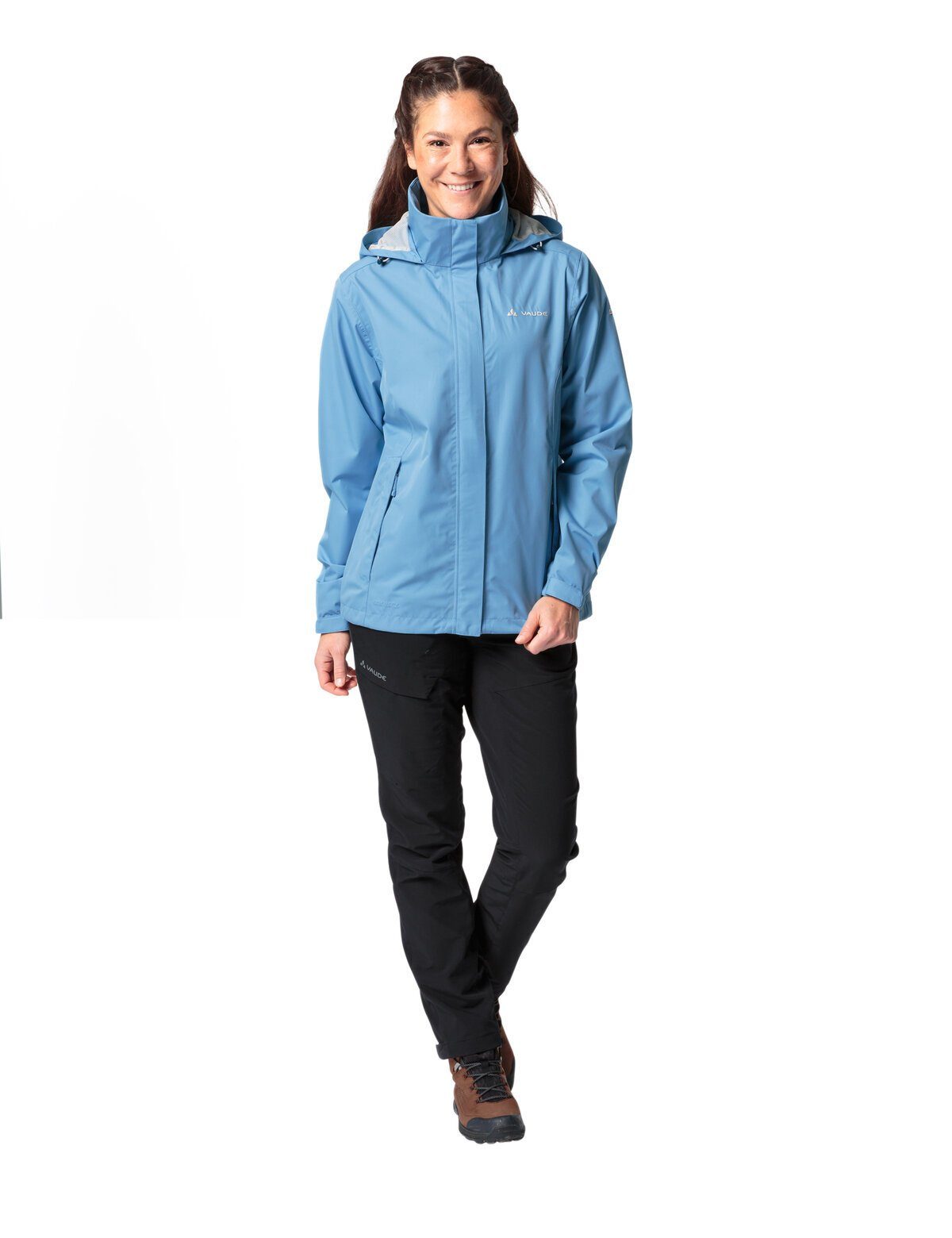 Klimaneutral Jacket blue Light pastel Women's Escape kompensiert (1-St) Outdoorjacke VAUDE