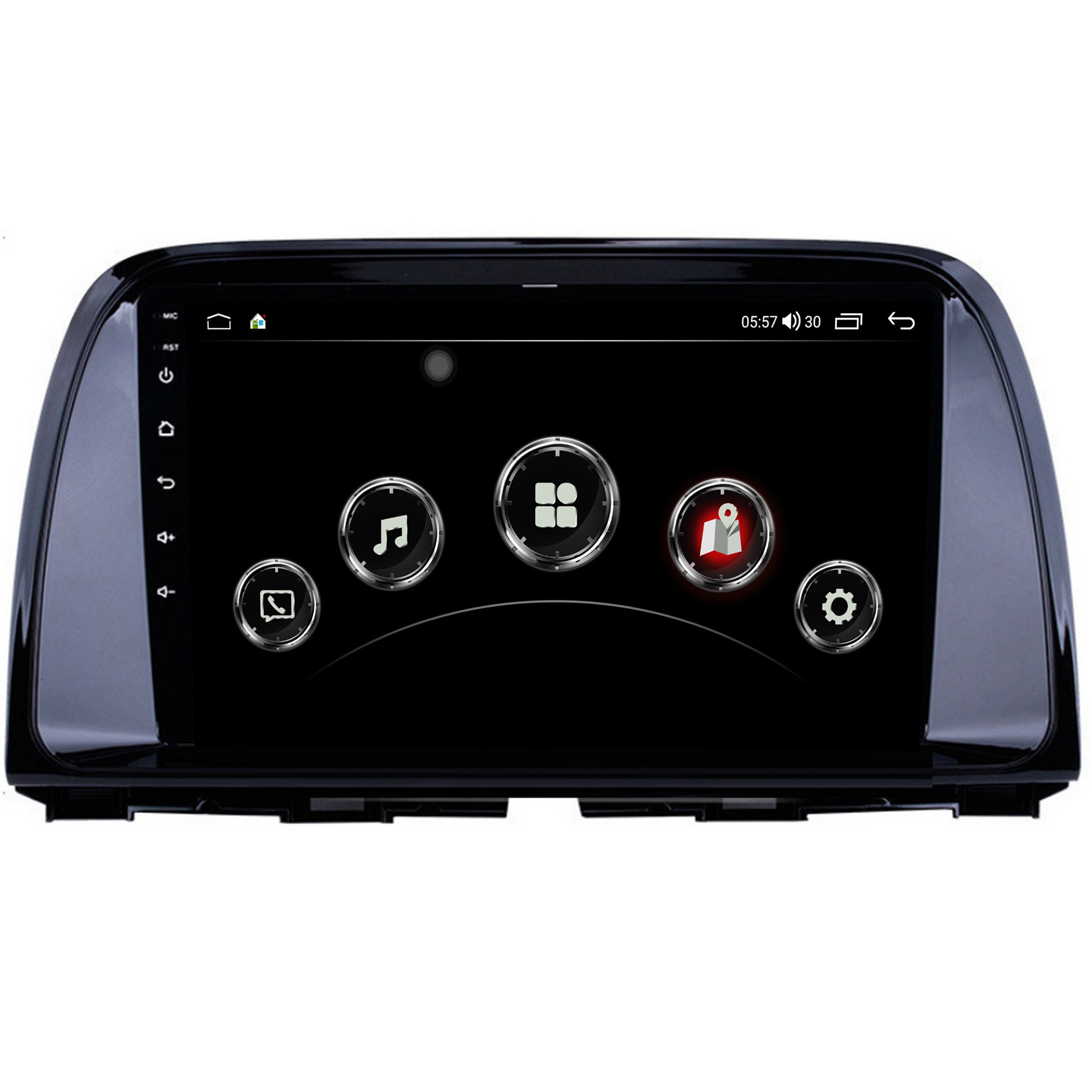 Für Mazda CX-5 KE 11-17 9" Touch Android Display GPS Navi CarPlay Einbau-Navigationsgerät